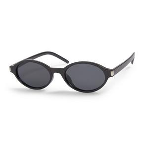 Black Oval Metal Detail Sunglasses (3250570) | Birlin Eyewear