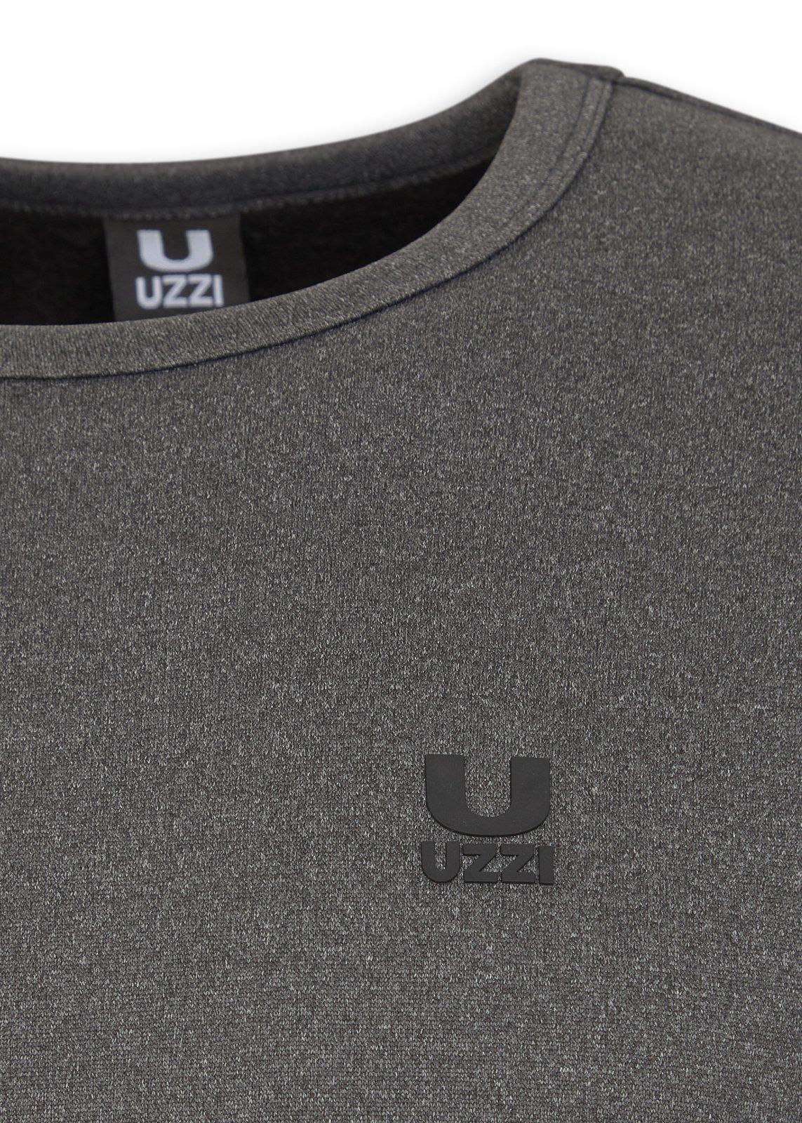 Charcoal Grey Long Sleeve T-shirt (3250832) | UZZI