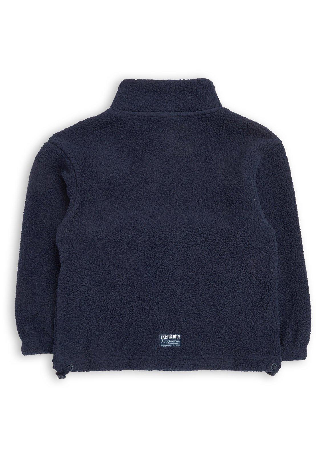 Kid Boys Navy Quarter-zip Sweatshirt (3250899) | Earthchild
