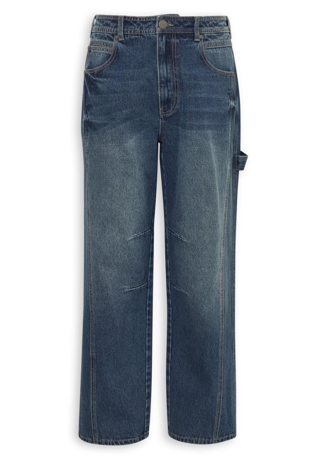 Indigo Loose Fit Jeans (3251015) | Exstream