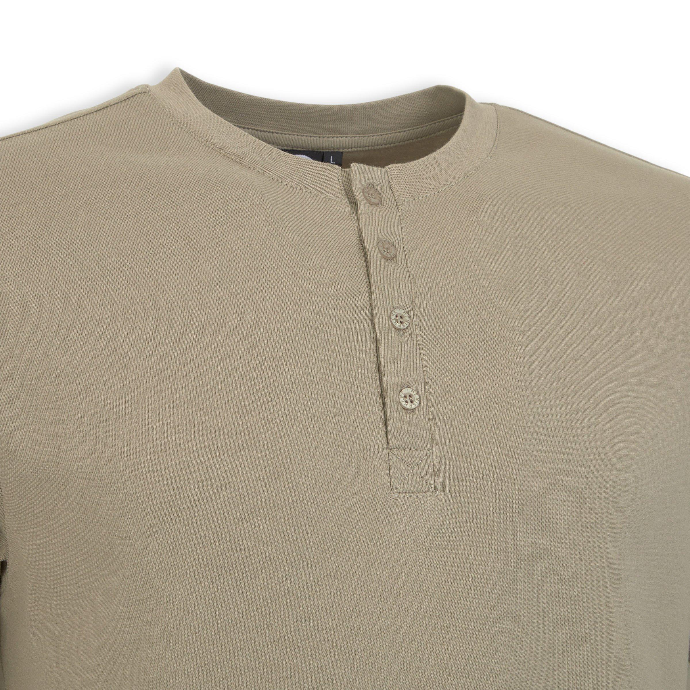 Brown Henley T-shirt (3251127) | Hemisphere