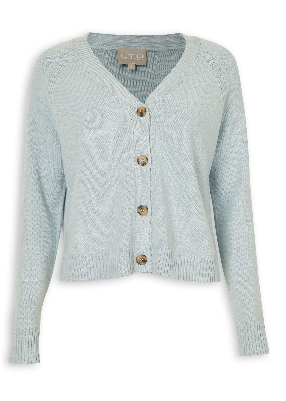 トップス Ello Light Knit Cardigan - Light Blue Light Blue Knit Cardigan (3251179) | LTD Woman