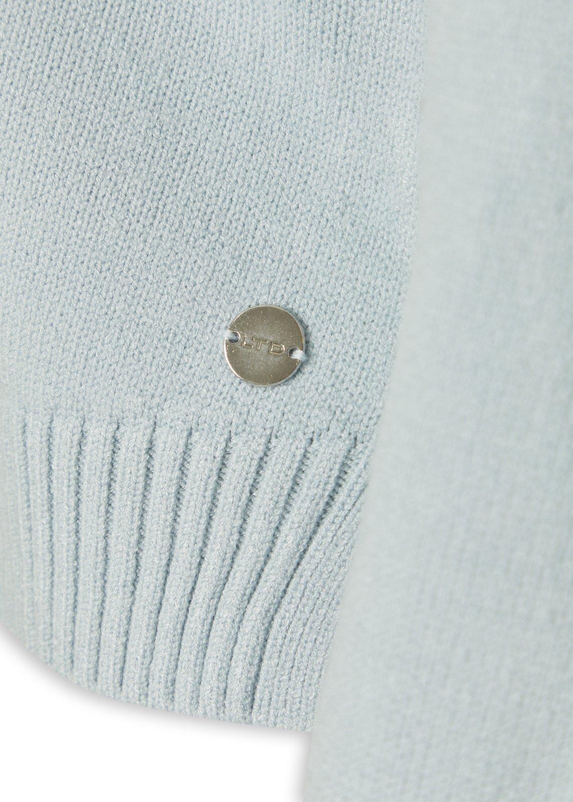 Light Blue Knit Cardigan (3251179) | LTD Woman