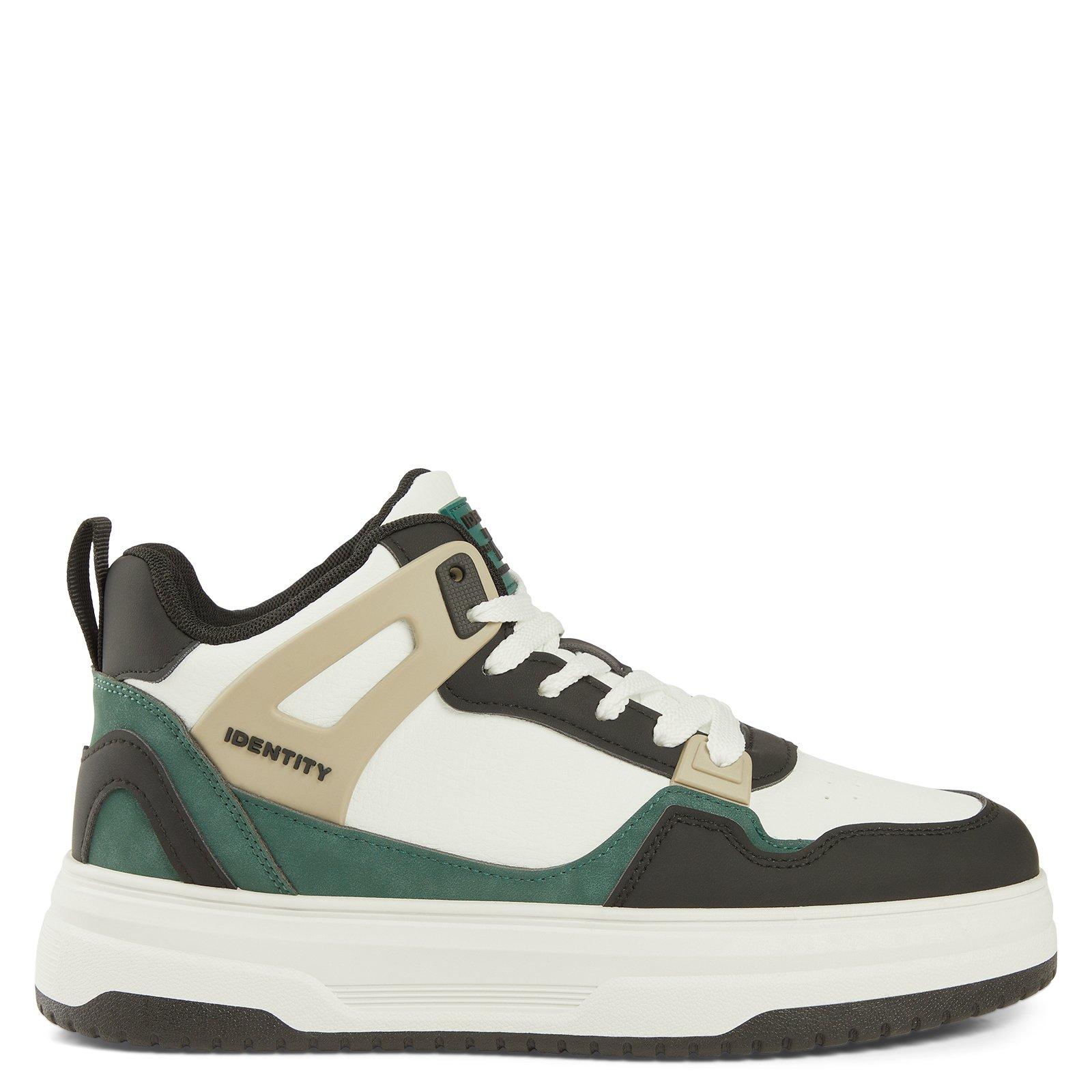 White Blocked Hi Top Sneakers (3251207) | Identity