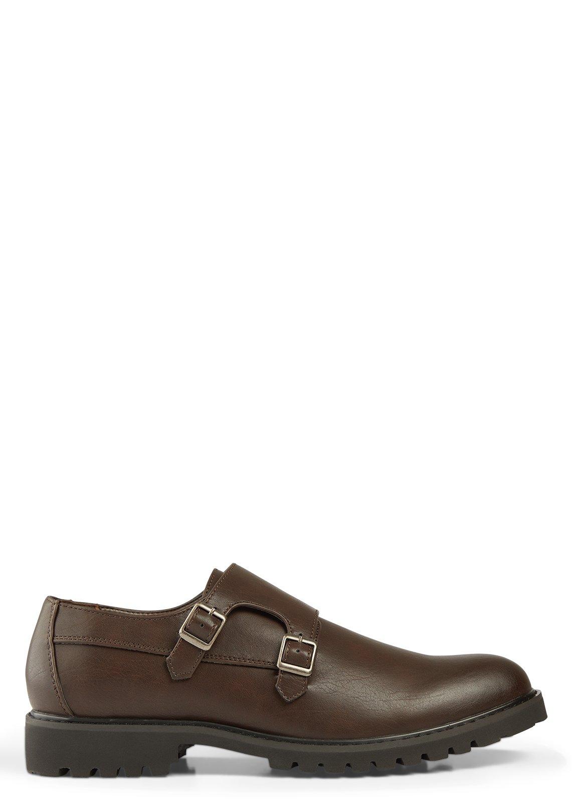 Mens Shoes Monk Shoes Next Monk Shoes Party Wear Shoes Branded How To Style Monk Strap Shoes For Men-Bruno  Marc
