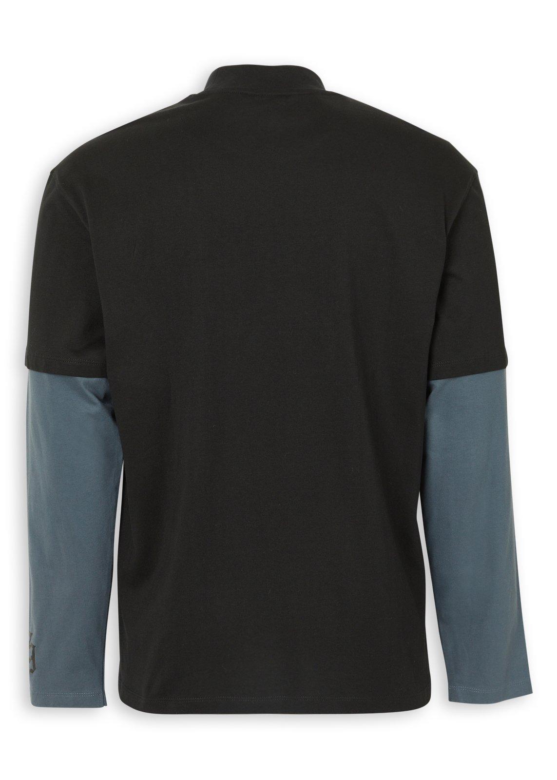 洋楽 Fros't Black Graphic Twofer T-shirt (3251606) | UZZI