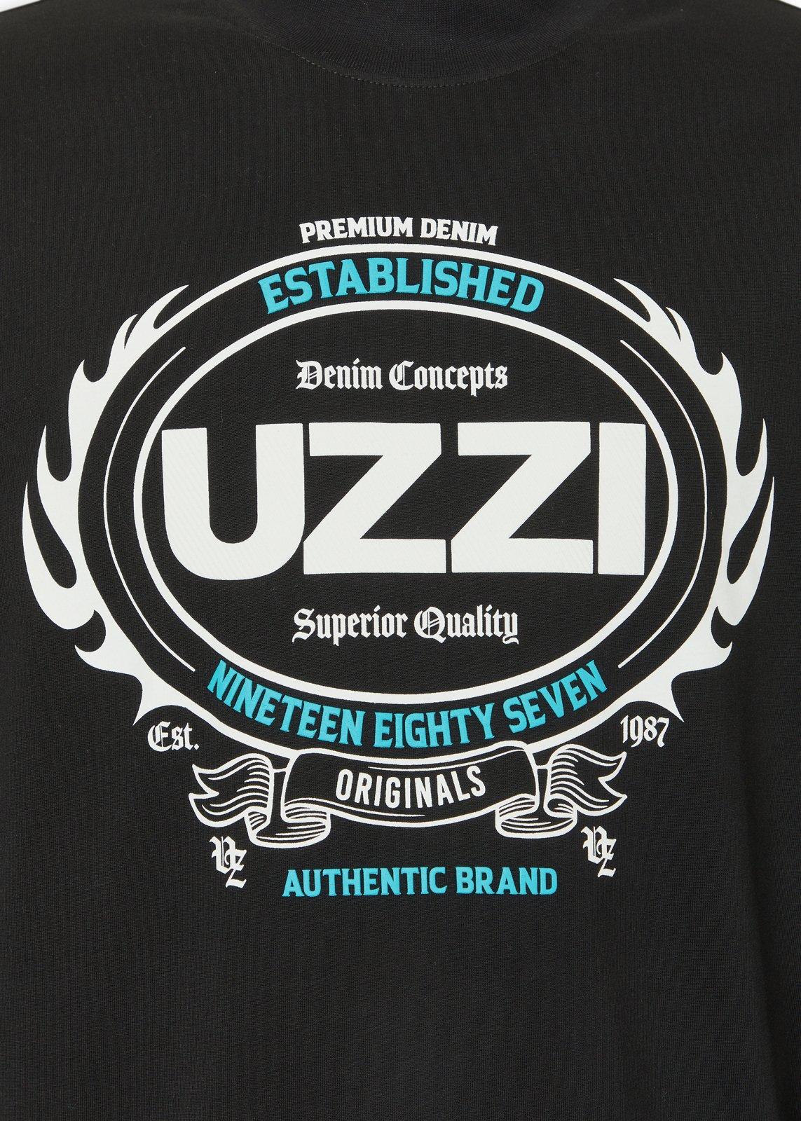 Black Graphic Twofer T-shirt (3251606) | UZZI