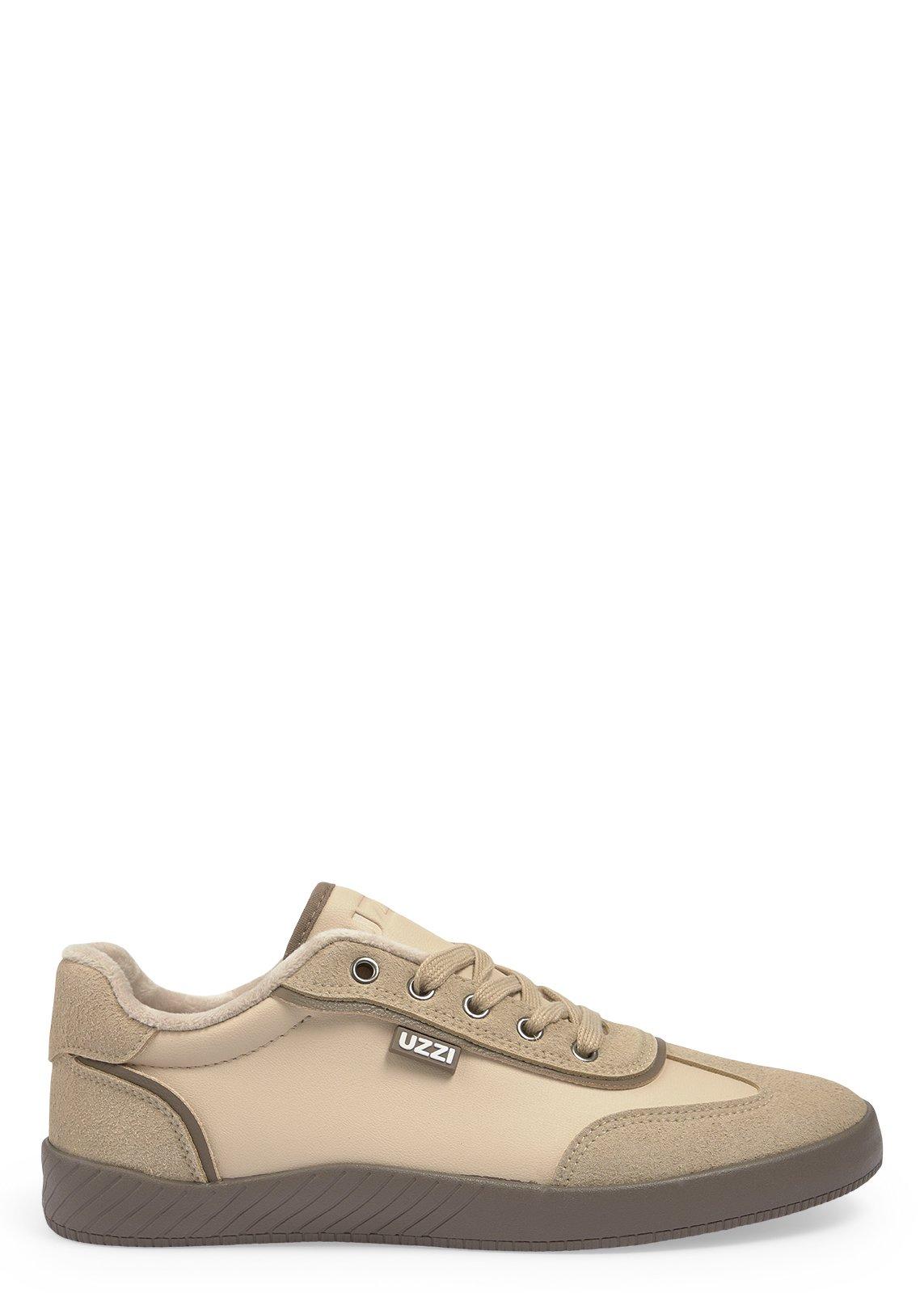 Beige Vulcanised Sneakers (3251622) | UZZI