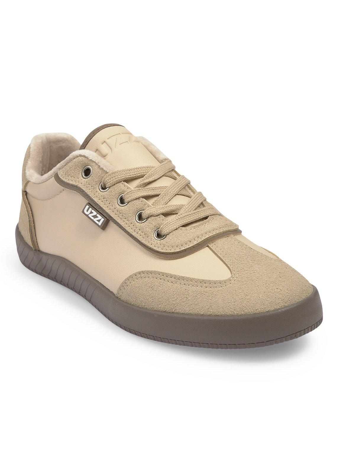 Beige Vulcanised Sneakers (3251622) | UZZI