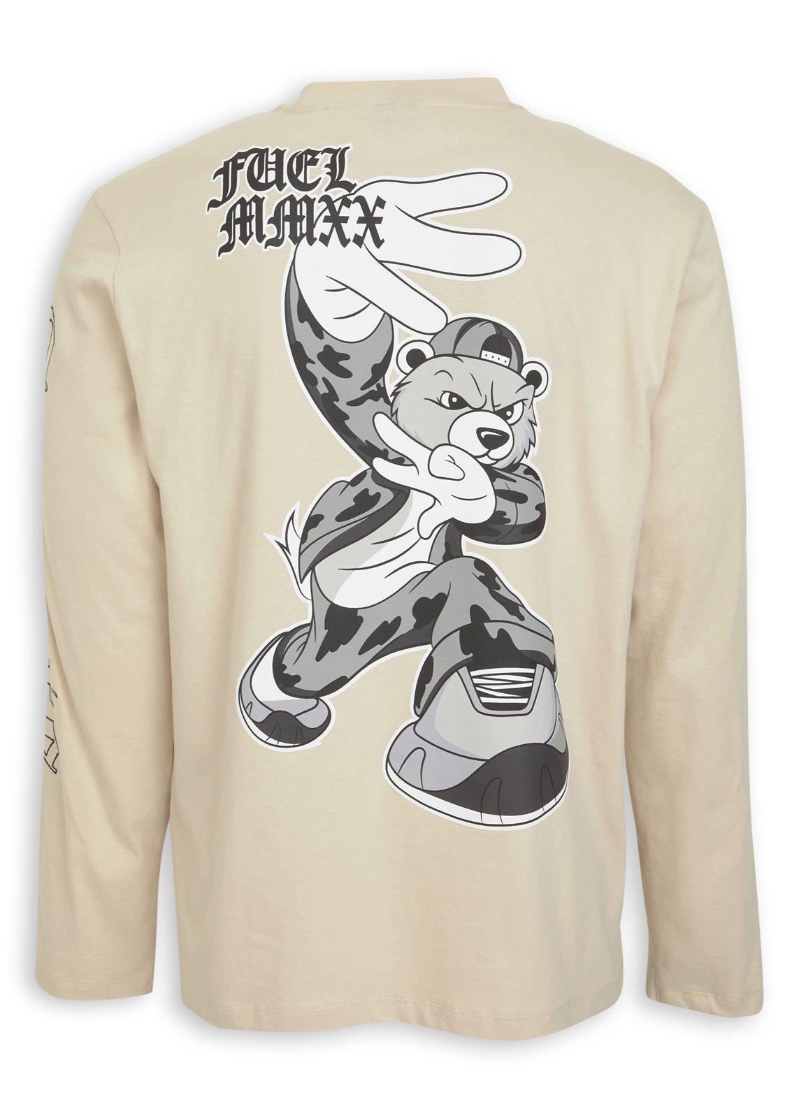 Beige Long Sleeve T-shirt (3251624) | Fuel