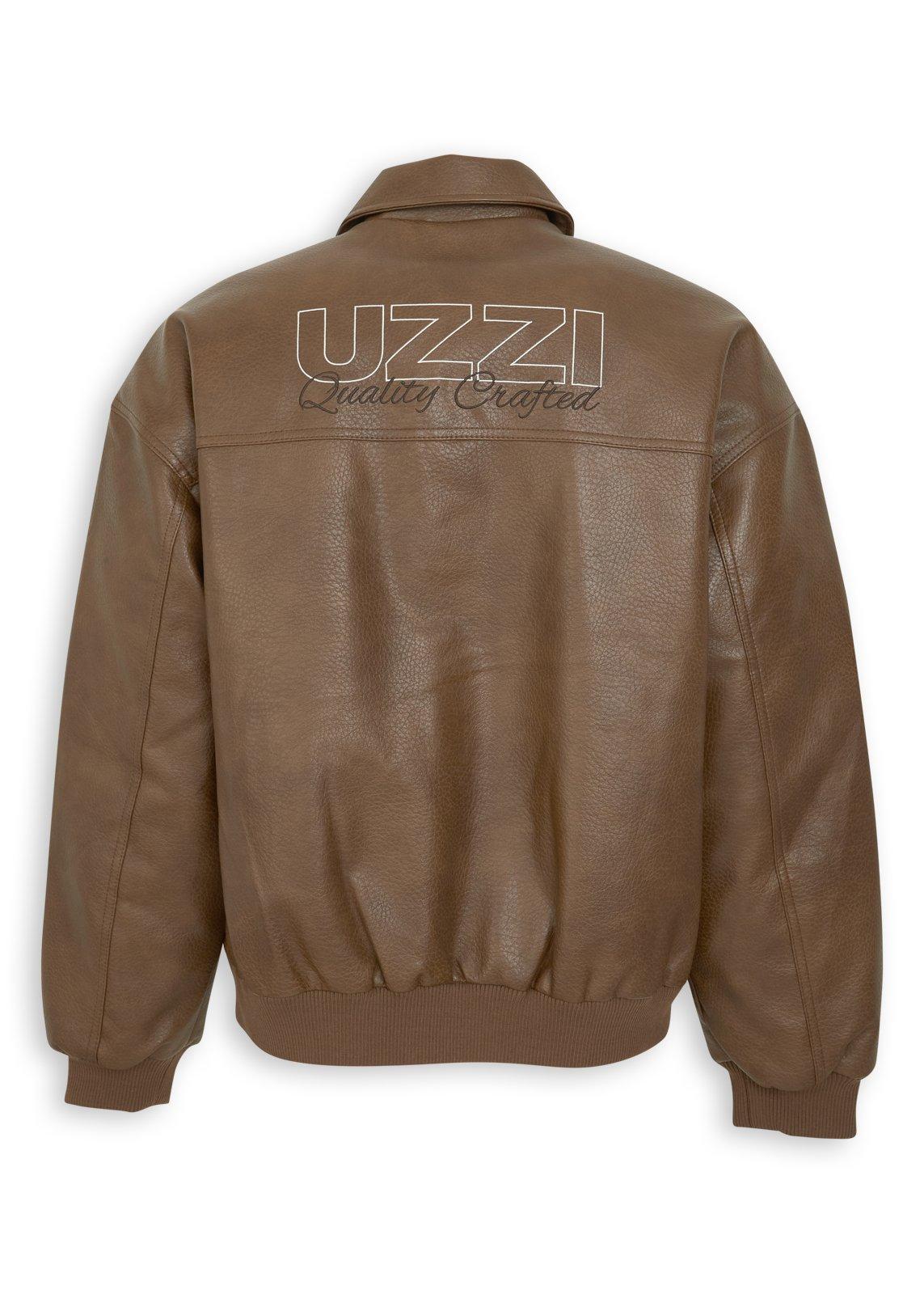 Brown Baseball Jacket (3251893) | UZZI