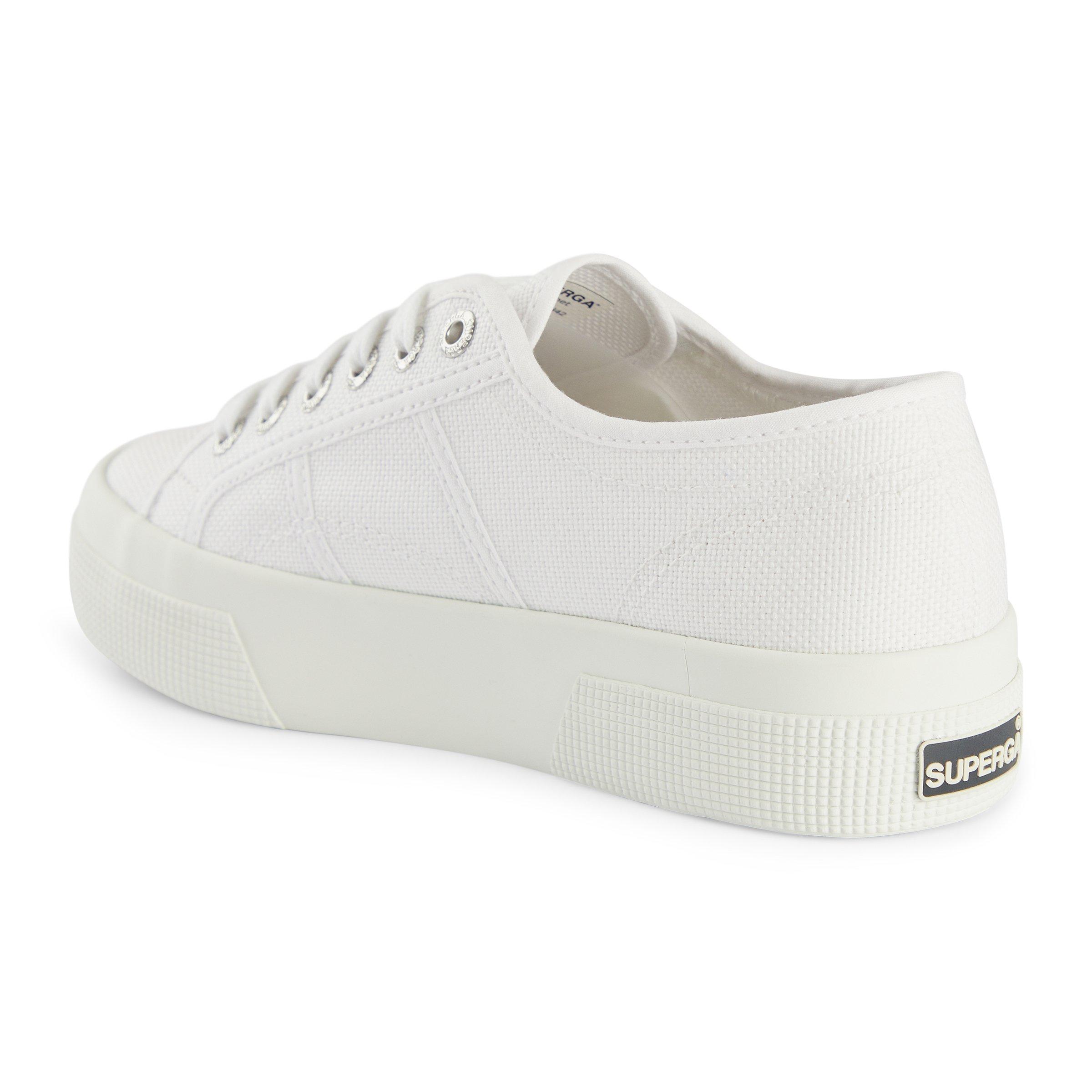 White 2740 Platform (3252091) | Superga