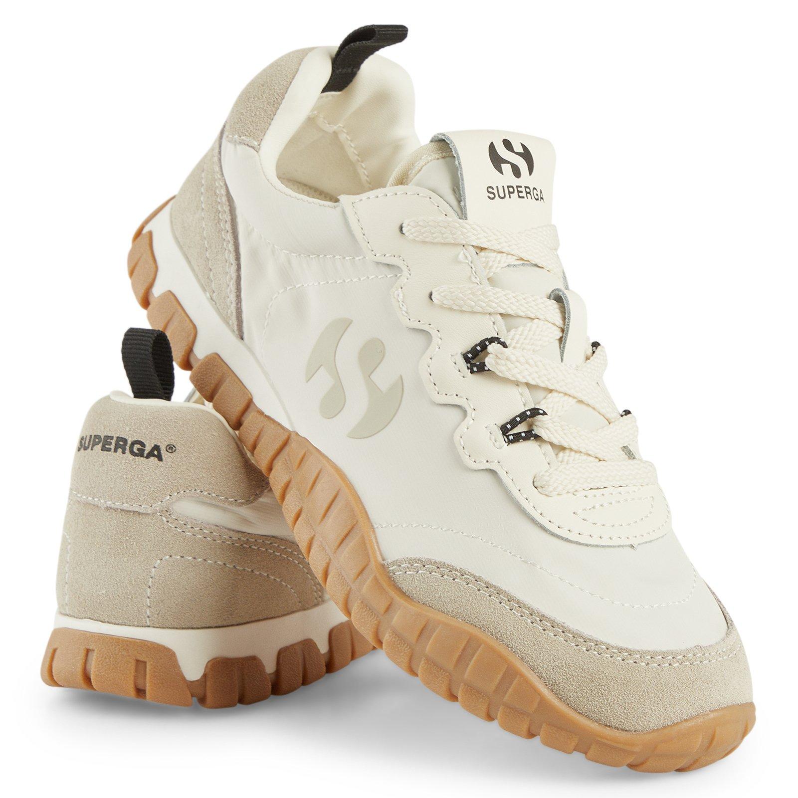 White Juno Training Urban Trek Sneakers (3252094) | Superga
