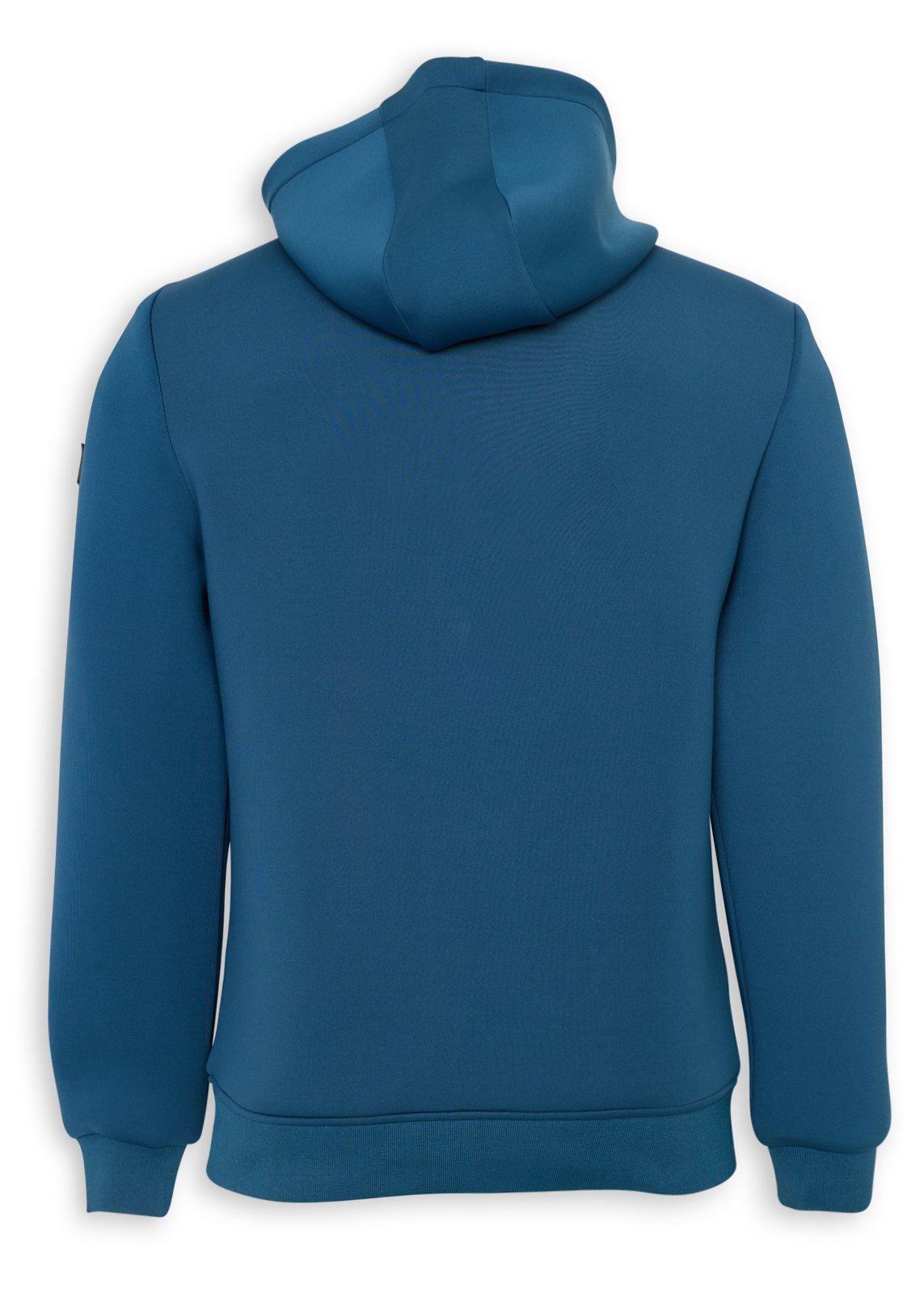 Petrol Blue Combo Jacket Sweatshirt (3252102) | Hemisphere Sport