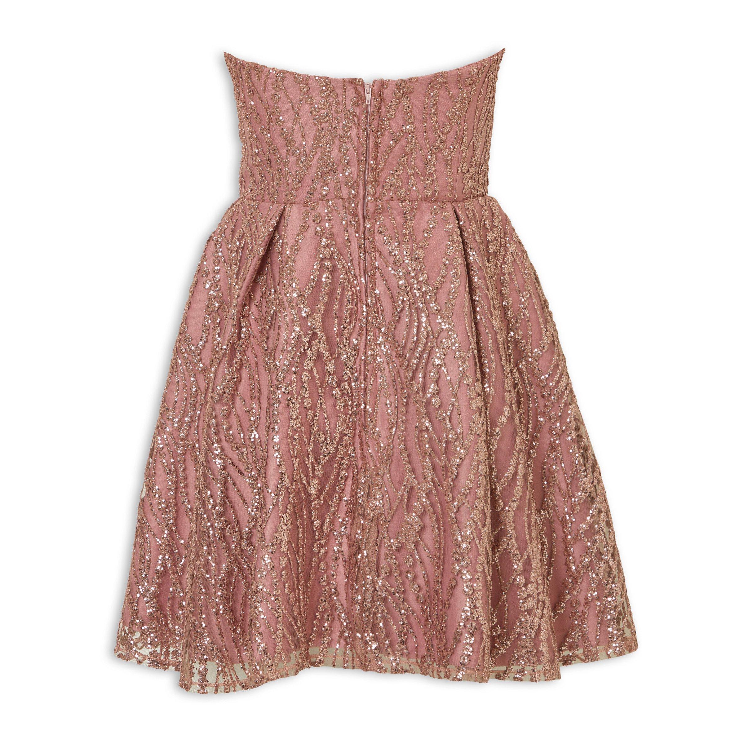 Rose Glitter Party Dress (3252199) | Ruald Rheeder Ladies