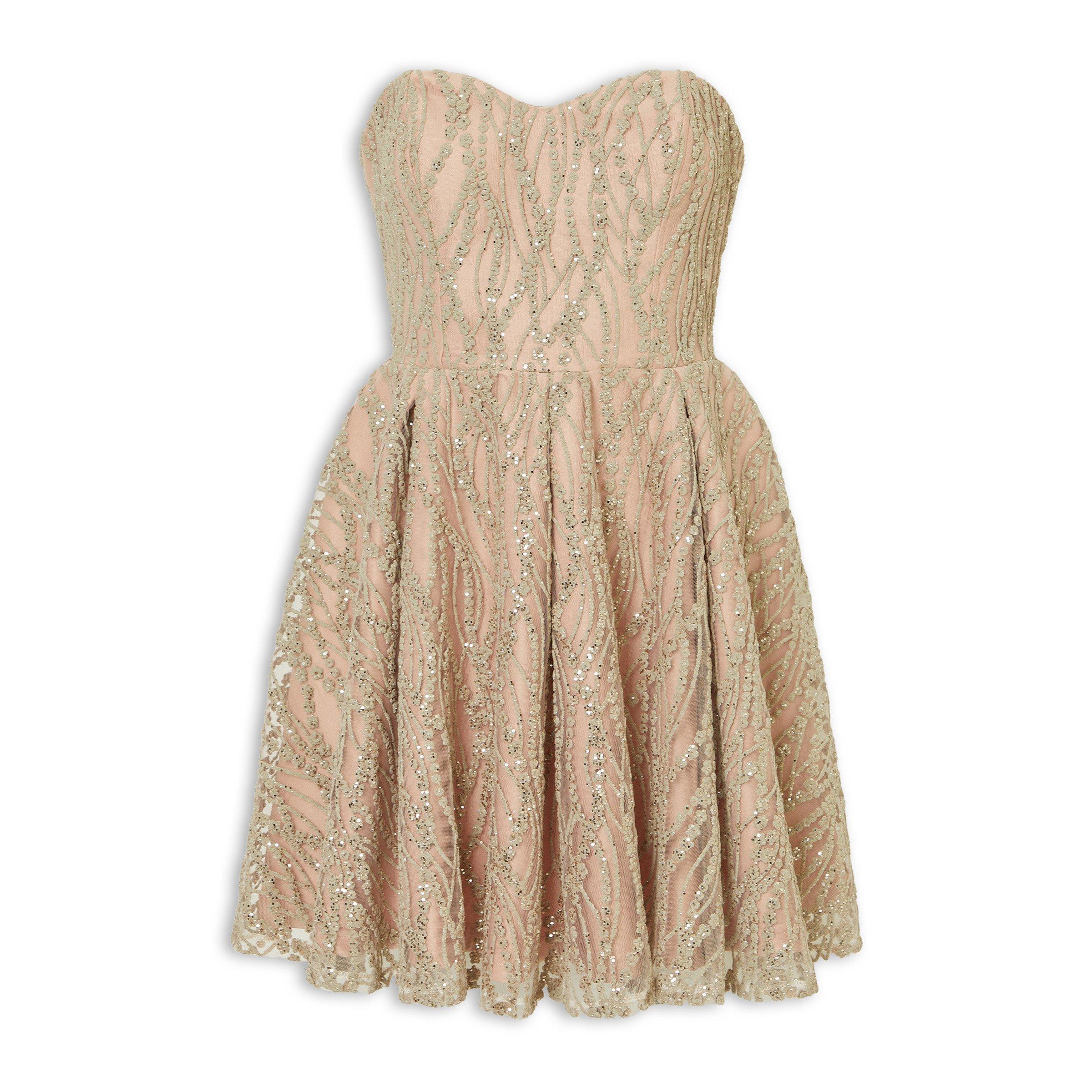 sachin and babi light blue dress Champagne Cocktail Dress High Neck Jasmine V-Neck Satin Slip Evening Gown-  Champagne main image 1
