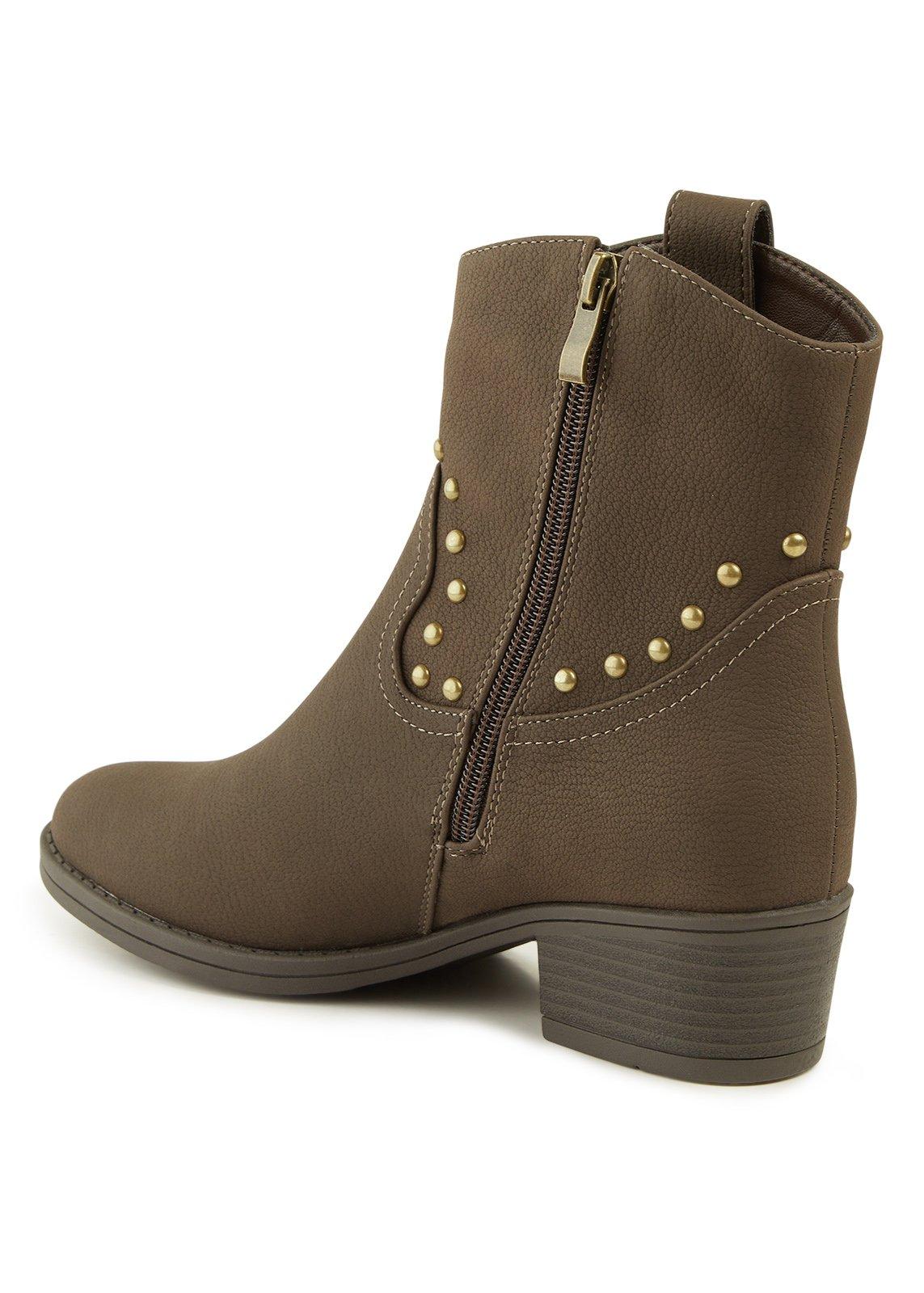 Chocolate Brown Cowboy Ankle Boot (3252532) | Truworths
