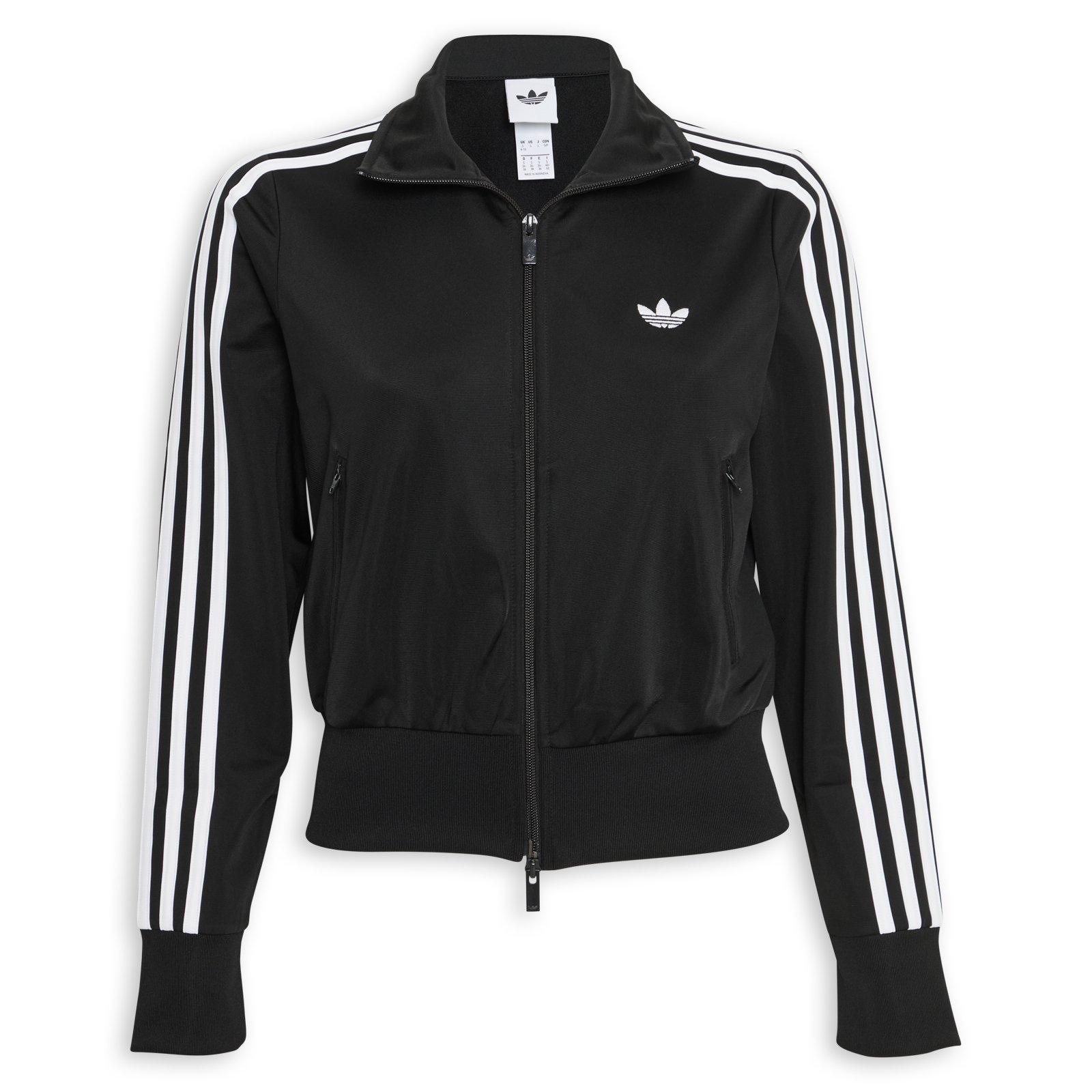Black Classic Firebird Loose Track Top (3252544) | Adidas