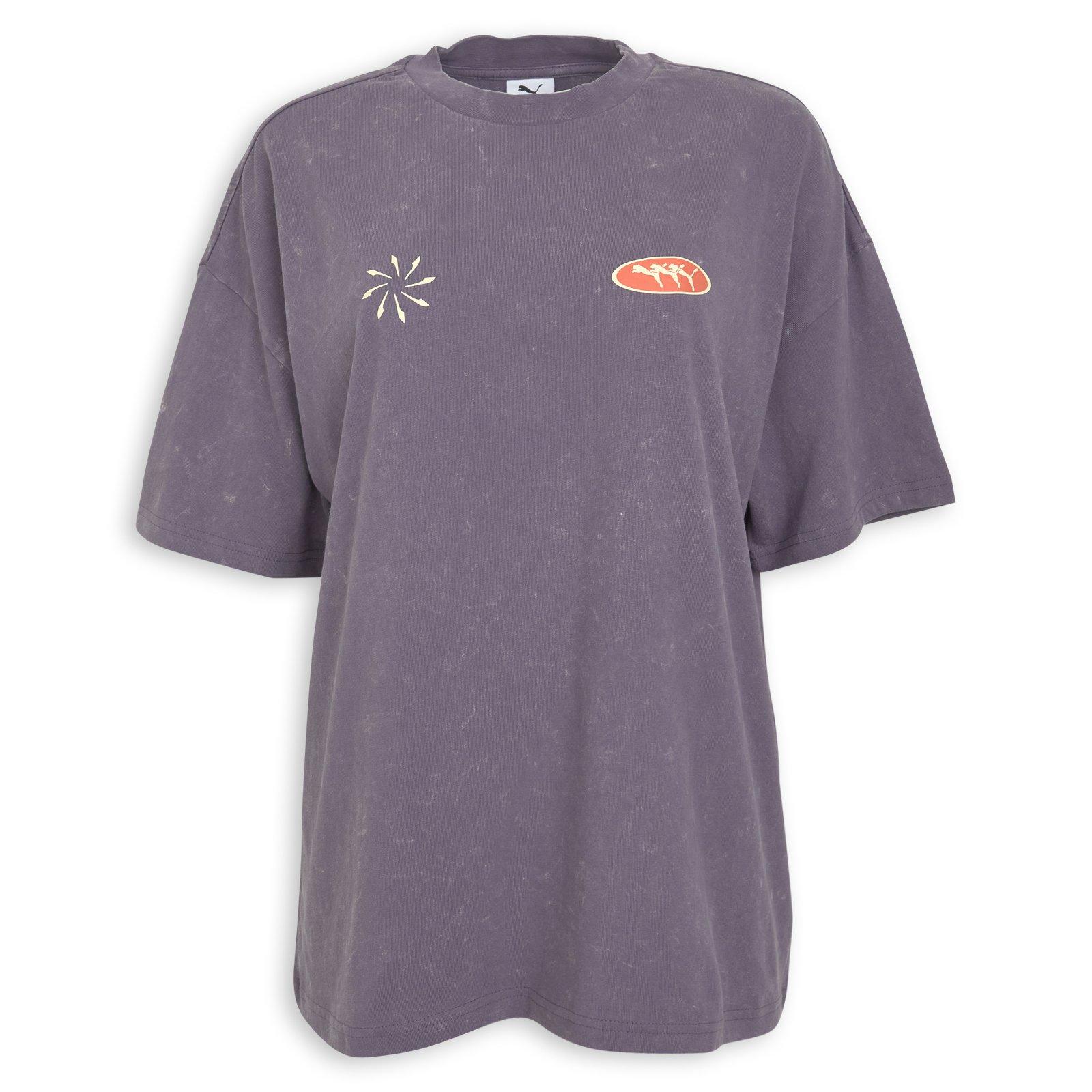 PUMA グレー Tシャツ 神村ロゴ入り Grey Future Archive T-Shirt (3252643) | Puma