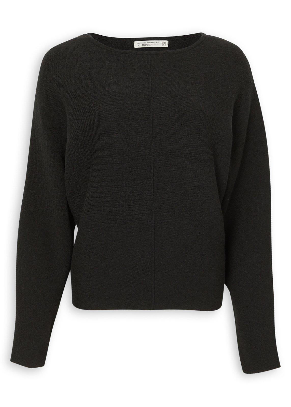 りー Black Knitwear Jersey (3252702) | TRNY