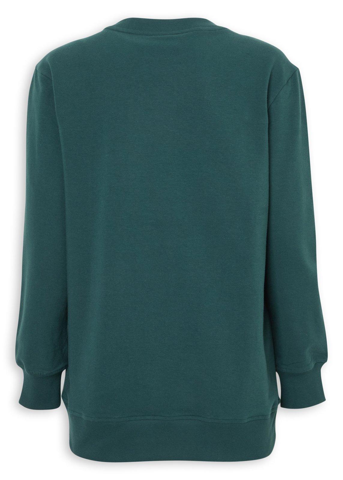 Teal Branded Sweat Top (3252812) | Earthaddict
