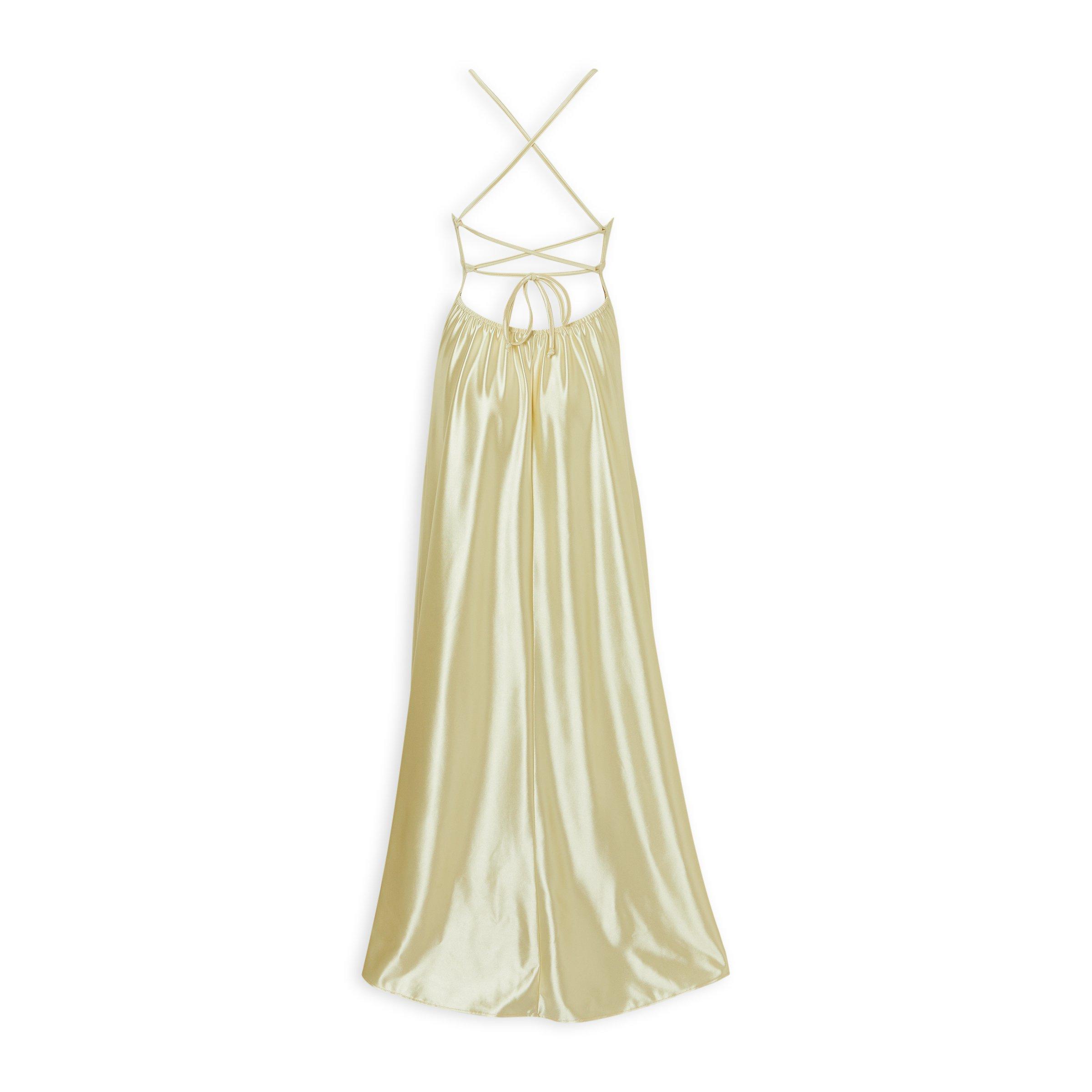 Yellow Double Slit Dress (3253042) | Phenomena