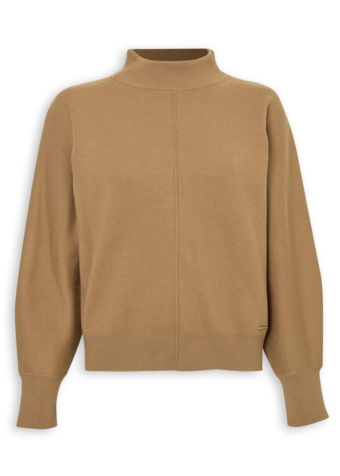 Camel Turtle Neck Knit Top (3253083) | Daniel Hechter