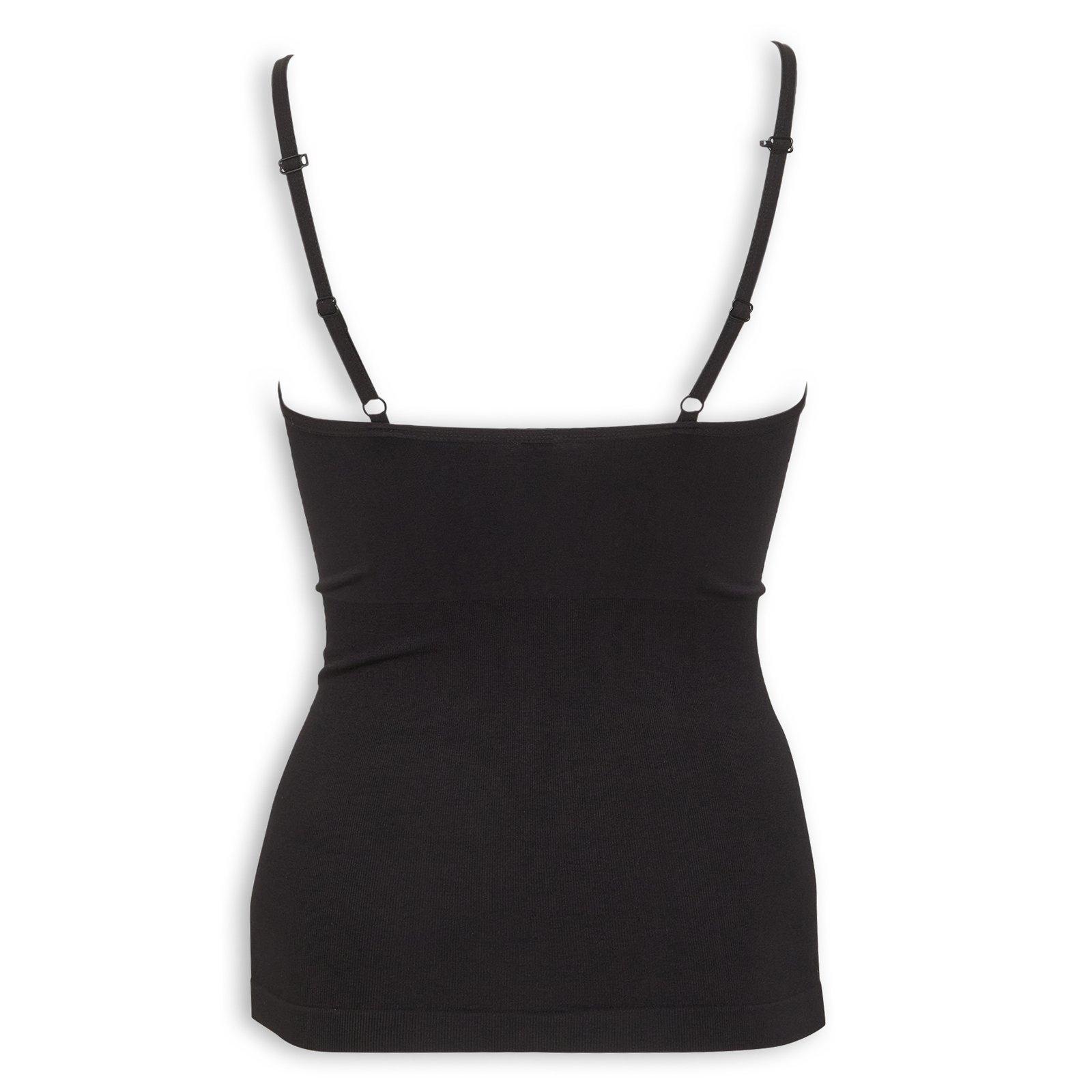 2-Pack Black White Shaper Camisole Tops (3253227) | Identity