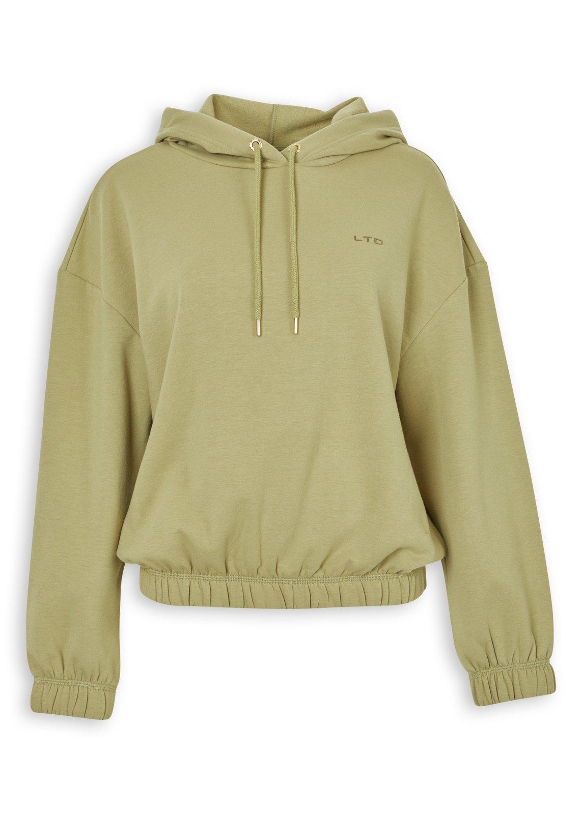 Green Hooded Sweat Top (3253233) | LTD Woman
