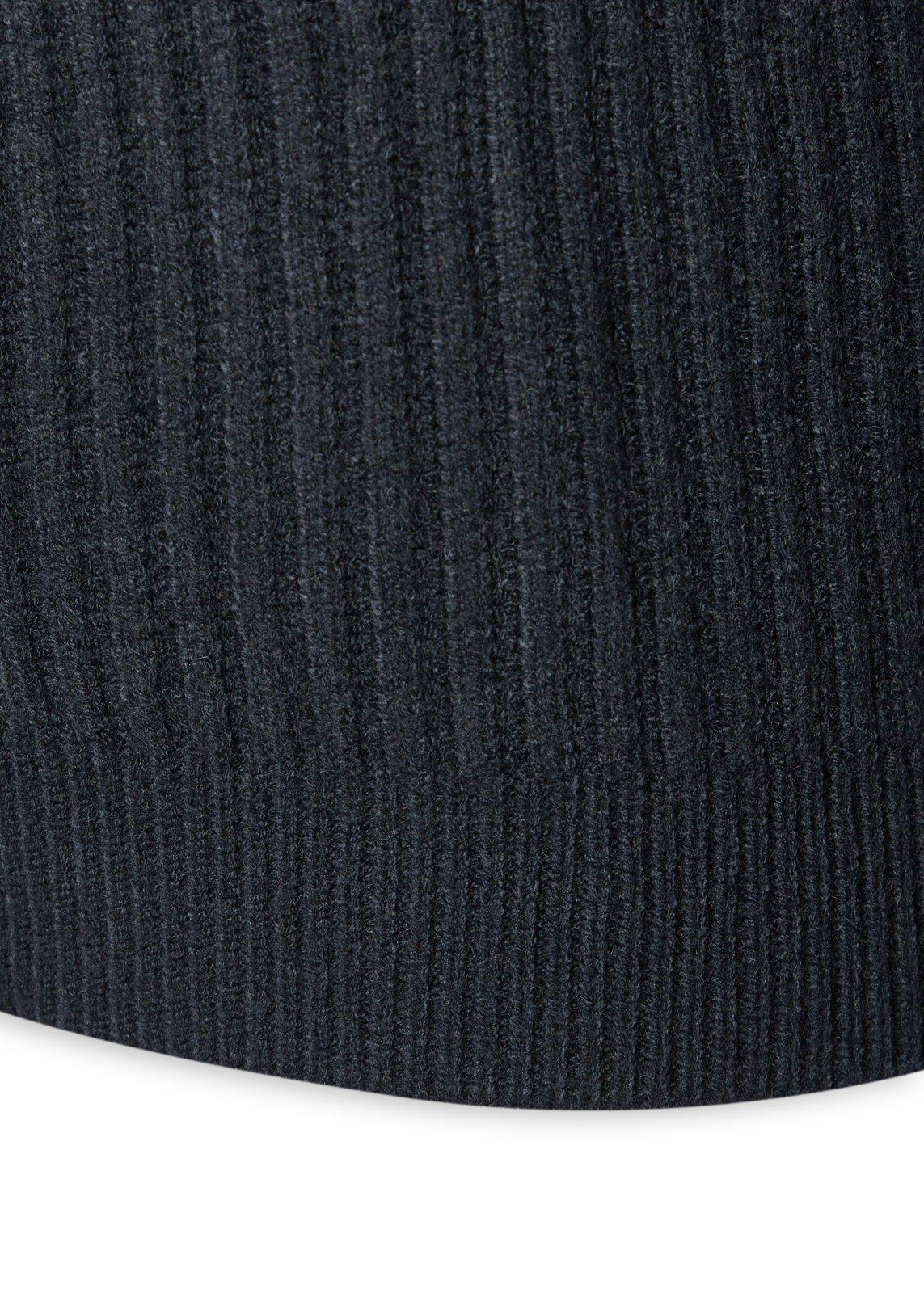 Navy Zip-through Cardigan (3253496) | Rosati Uomo