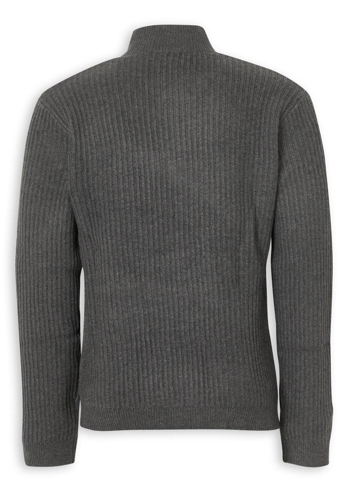 Grey Zip-through Cardigan (3253497) | Rosati Uomo