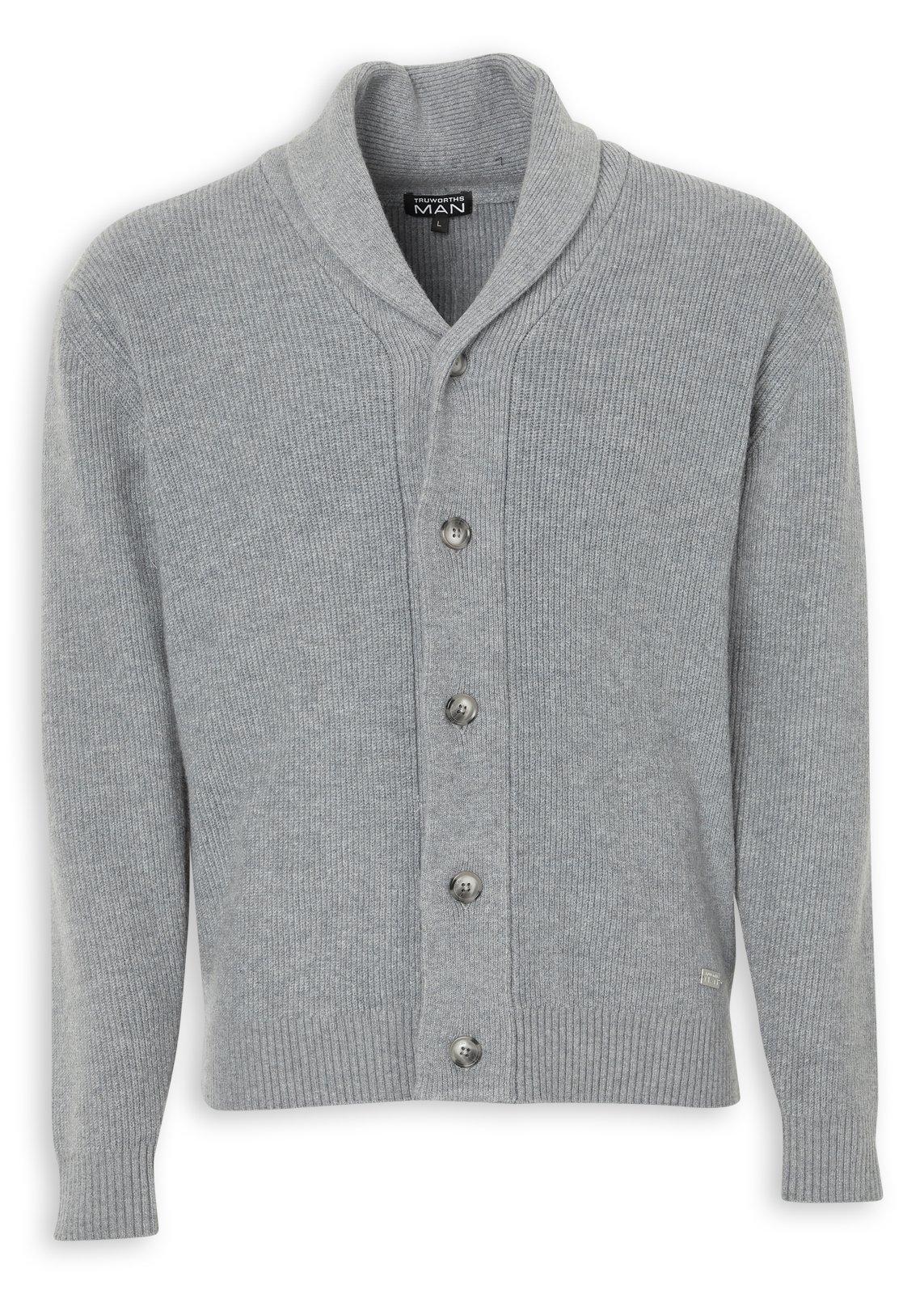Grey Cardigan (3253498) | Truworths Man