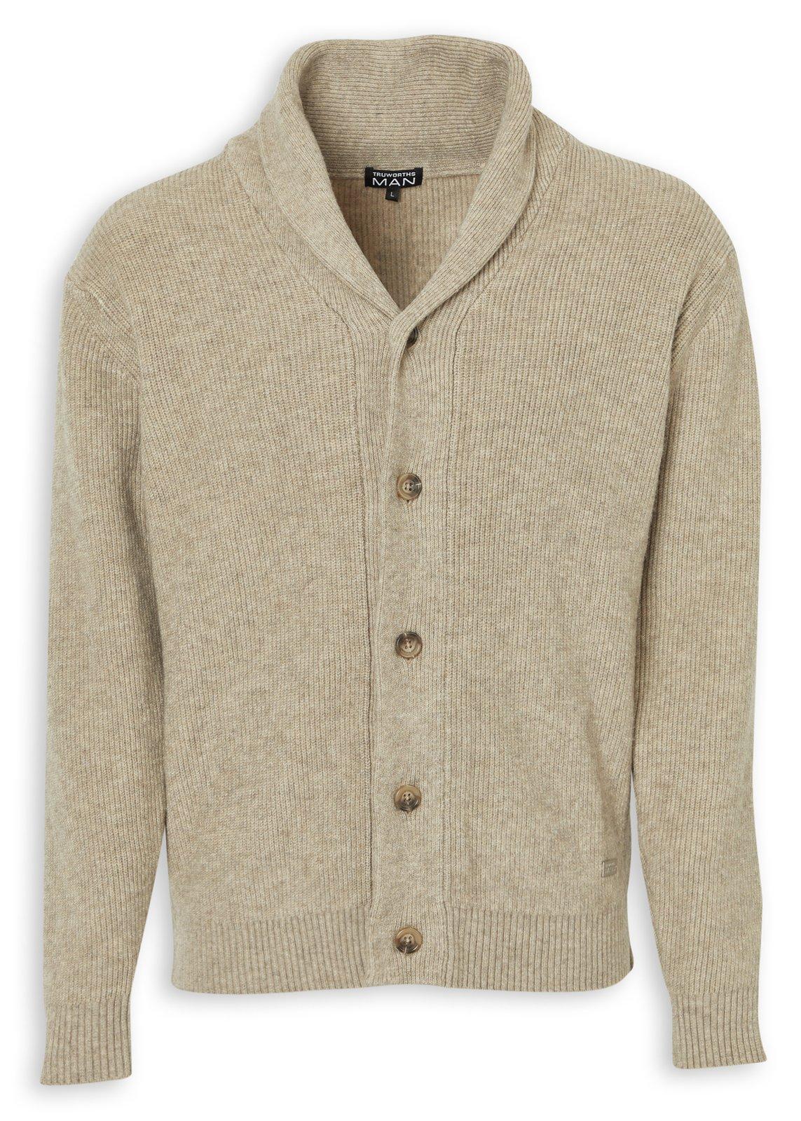 Beige Cardigan (3253499) | Truworths Man