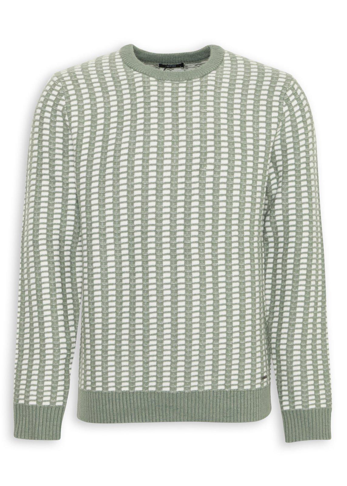 トップス SOPH. KAZUNALI TAJIMA: JACQUARD KNIT Sage Mock Jacquard Design Knit Top (3254316) | UZZI