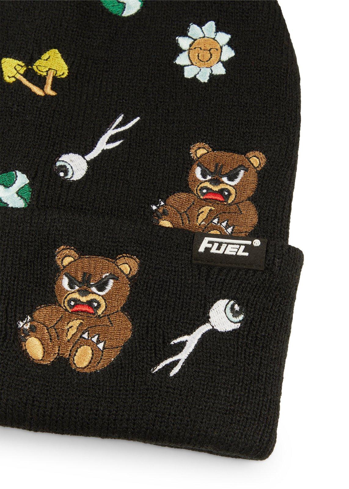 Black Badge Detail Beanie (3254748) | Fuel