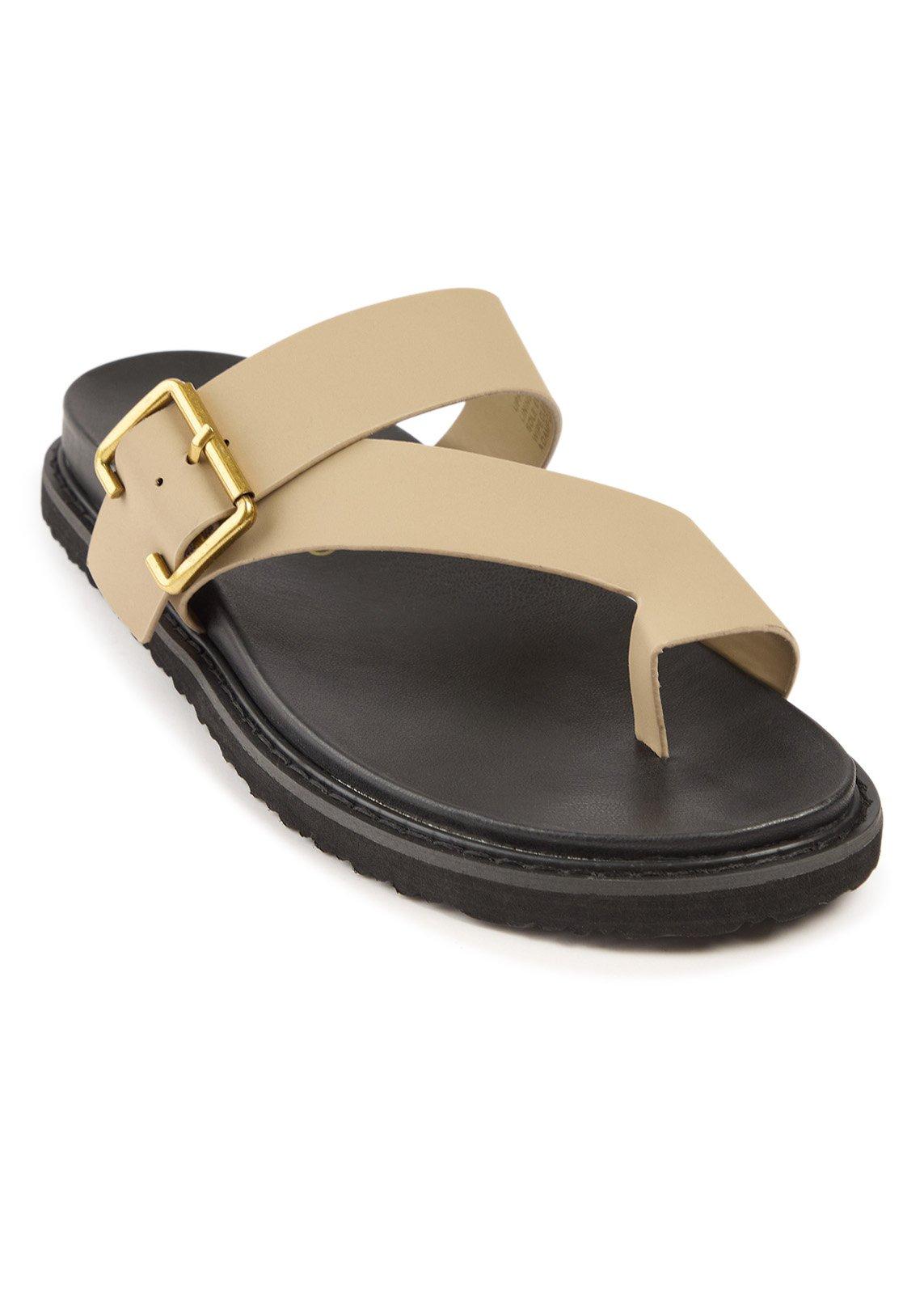 Beige Moulded Toe Post Sandals (3254818) | OUTBACK RED