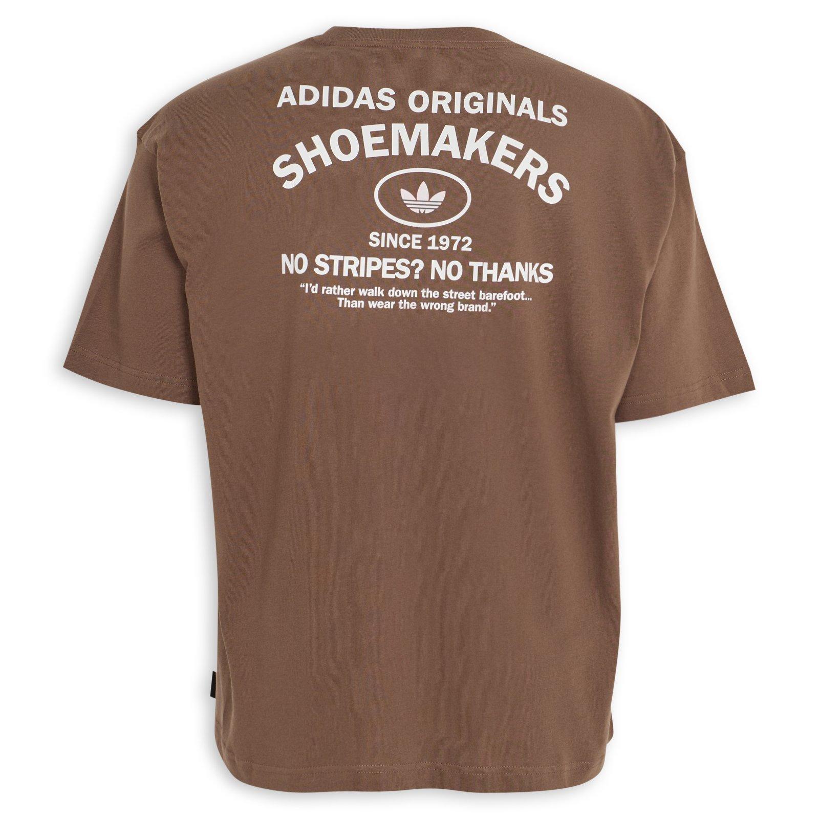 Brown Originals Shoemaker Graphic T-Shirt (3255163) | Adidas