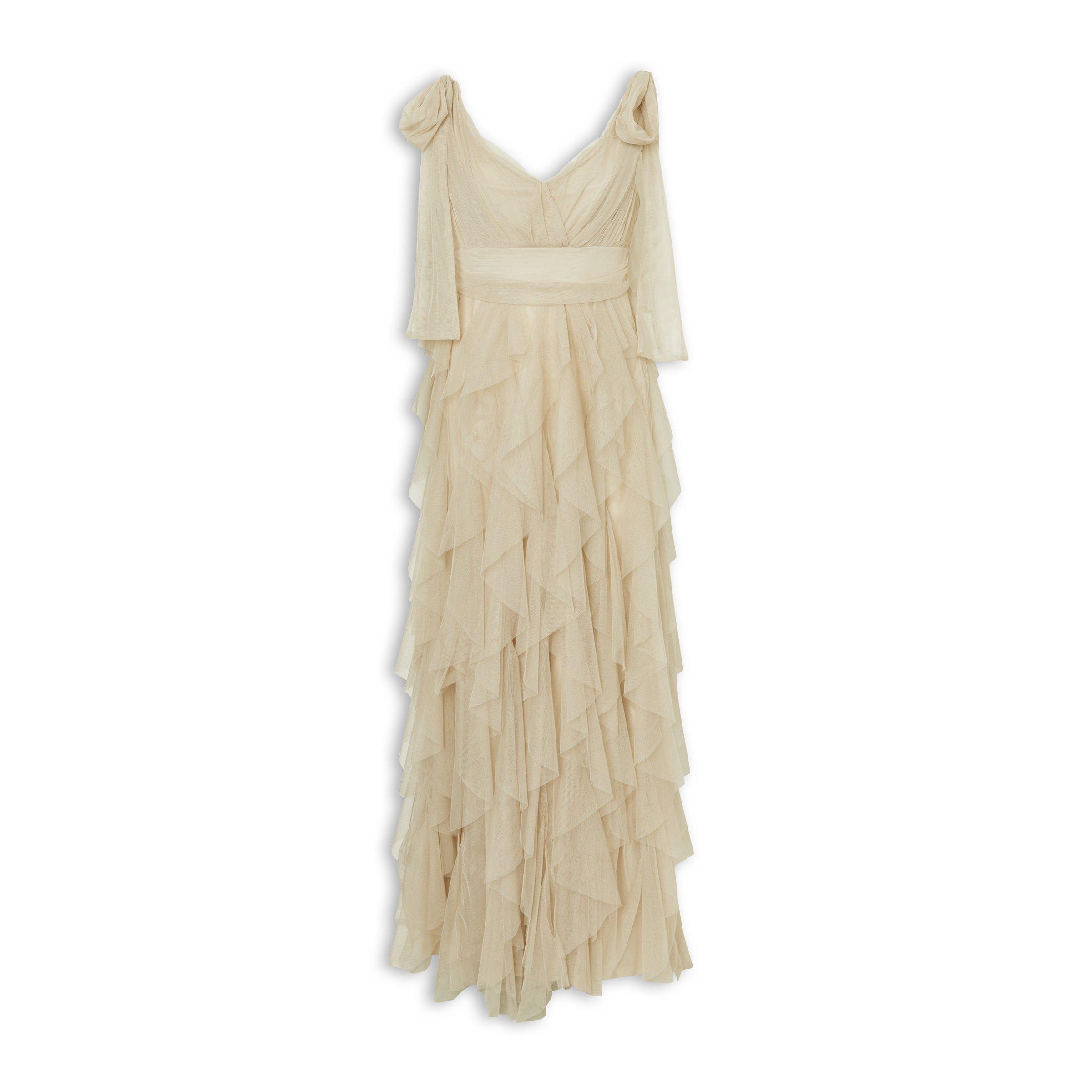 Oyster Pleat Tulle Dress (3255812) | Ruald Rheeder Ladies