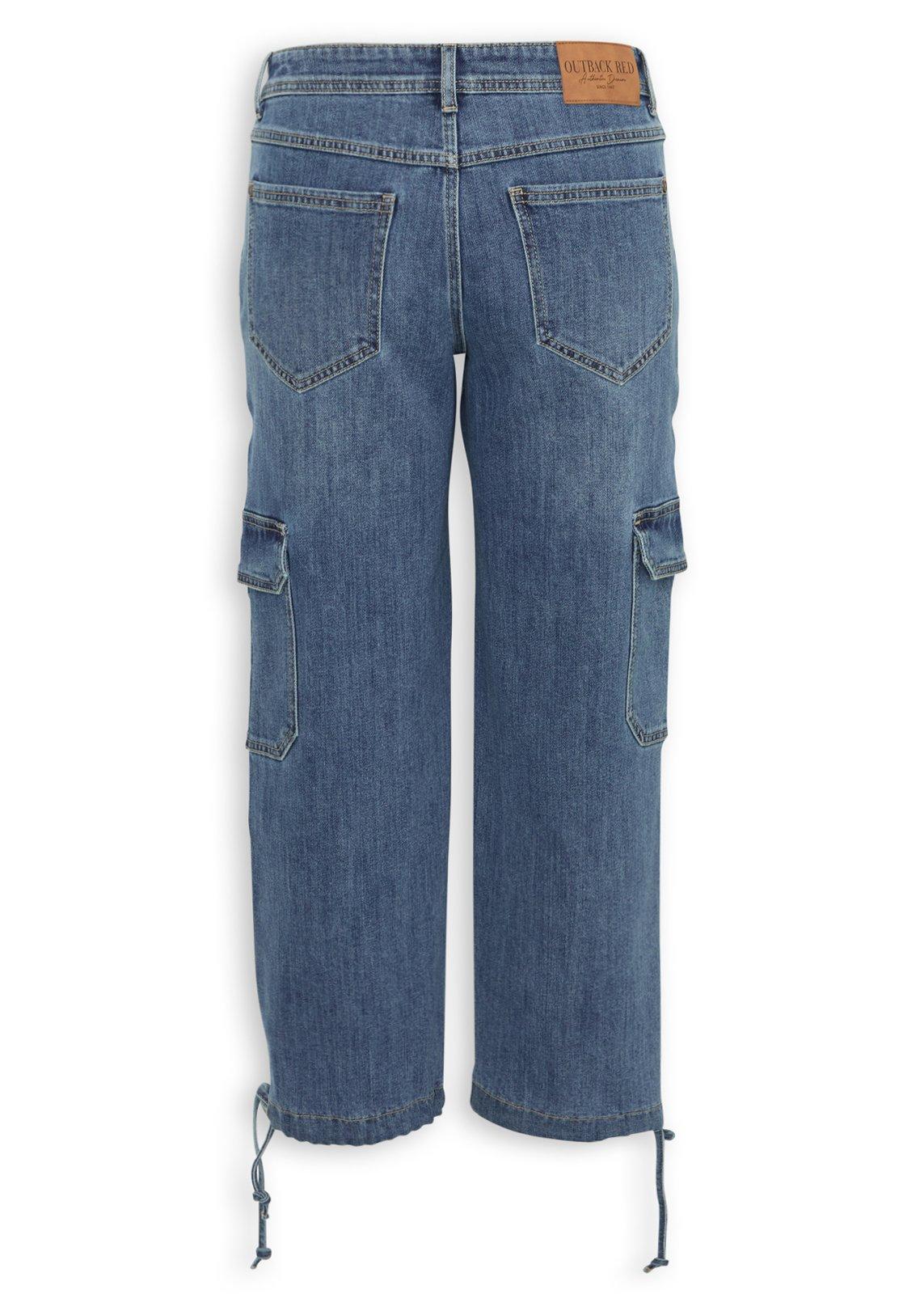 Blue Utility Drawcord Denim Jeans (3255964) | OUTBACK RED