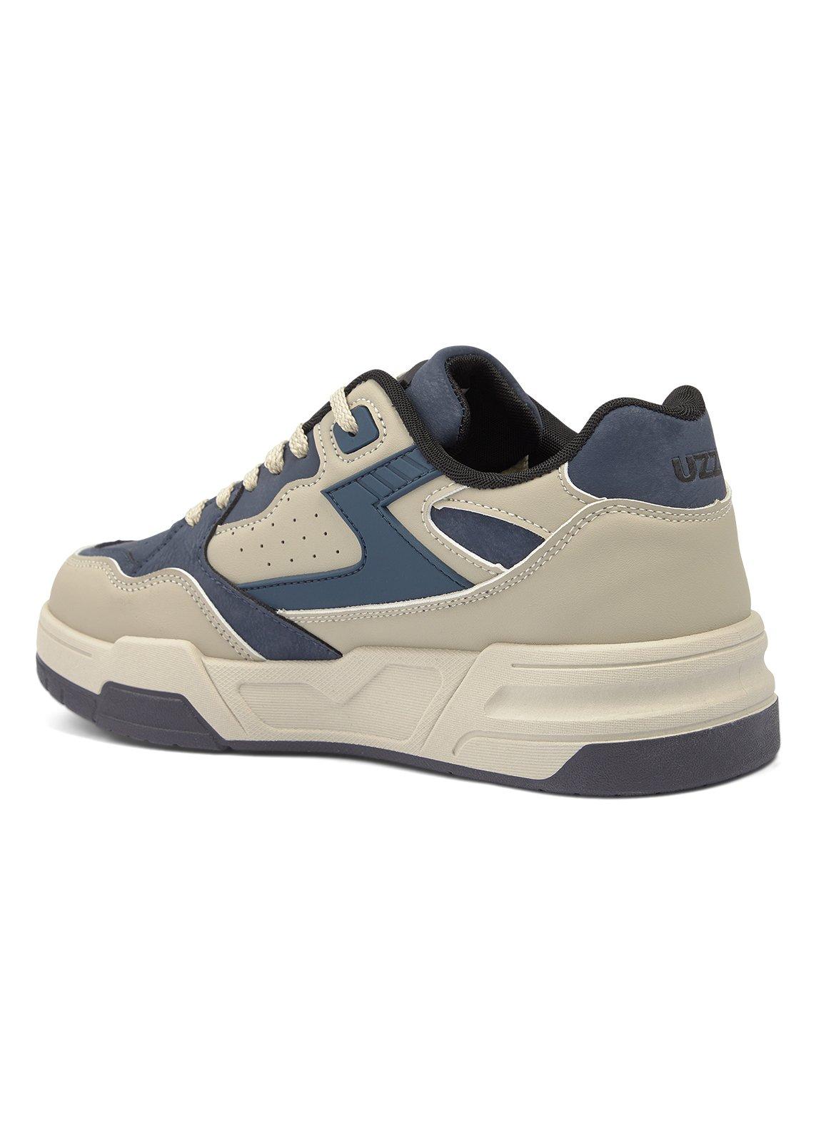 mayuイーストウッド Beige Lace-up Bucket Sneakers (3256011) | UZZI
