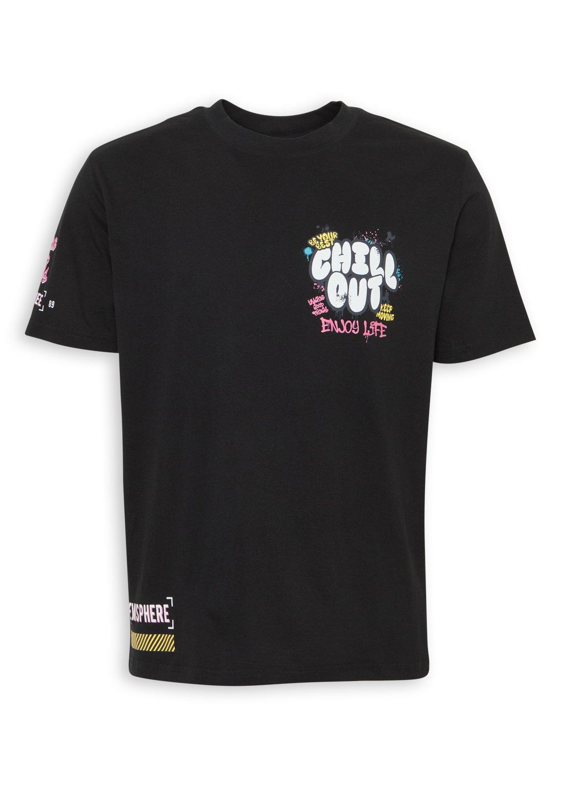 Black Graphic T-shirt (3256043) | Hemisphere