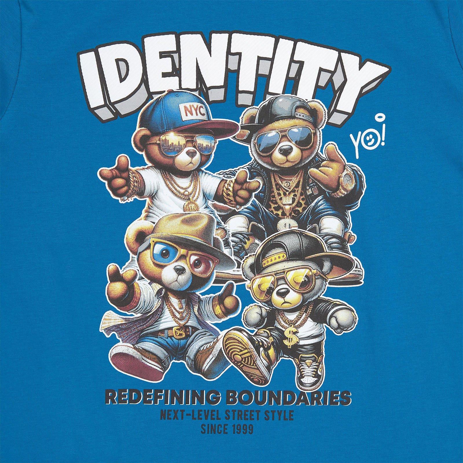 Kid Boys Graphic Turquoise T-Shirt (3256860) | Identity