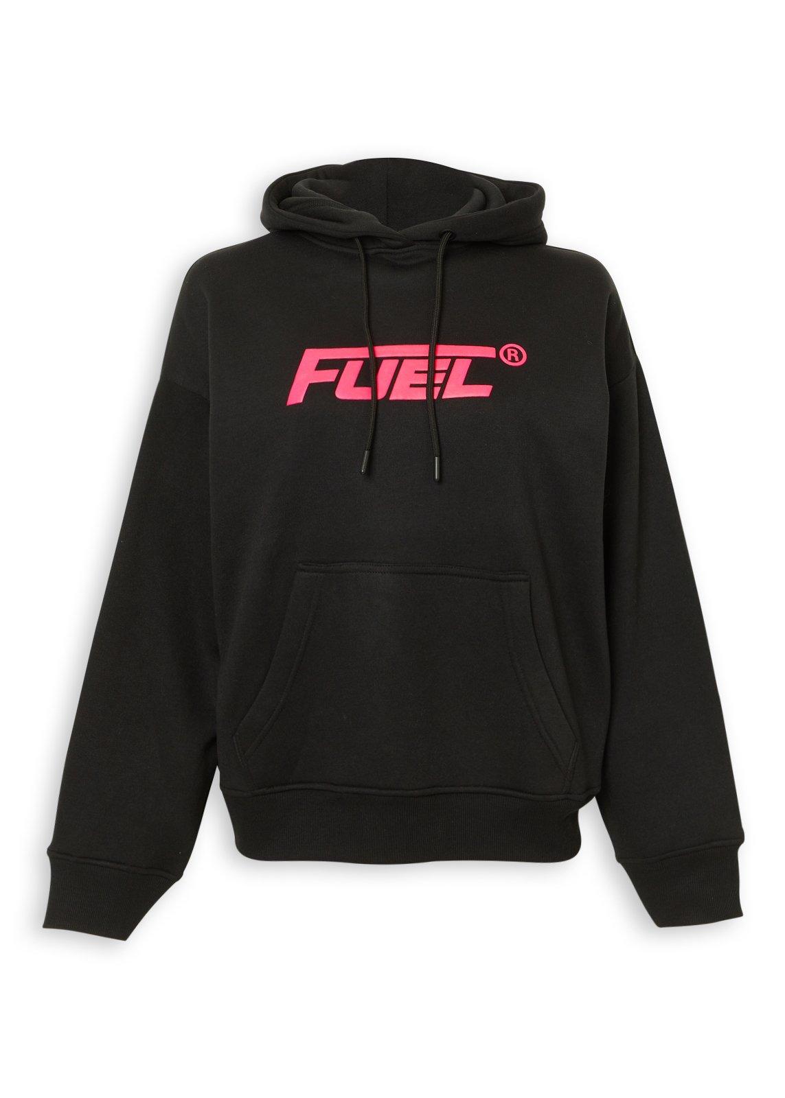 Black & Pink Branded Hoodie (3257361) | Fuel