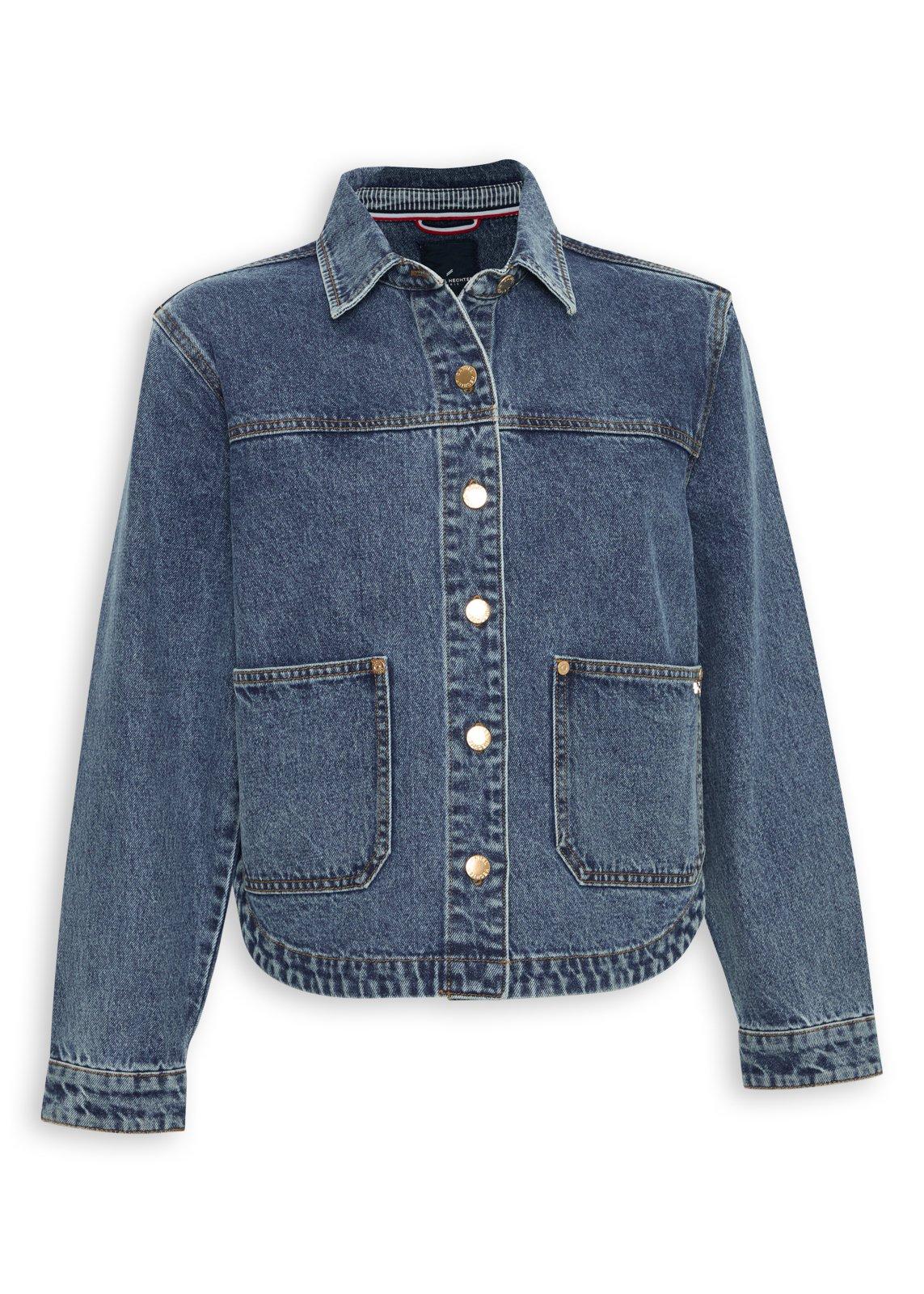 Indigo Utility Denim Jacket (3257553) | Daniel Hechter
