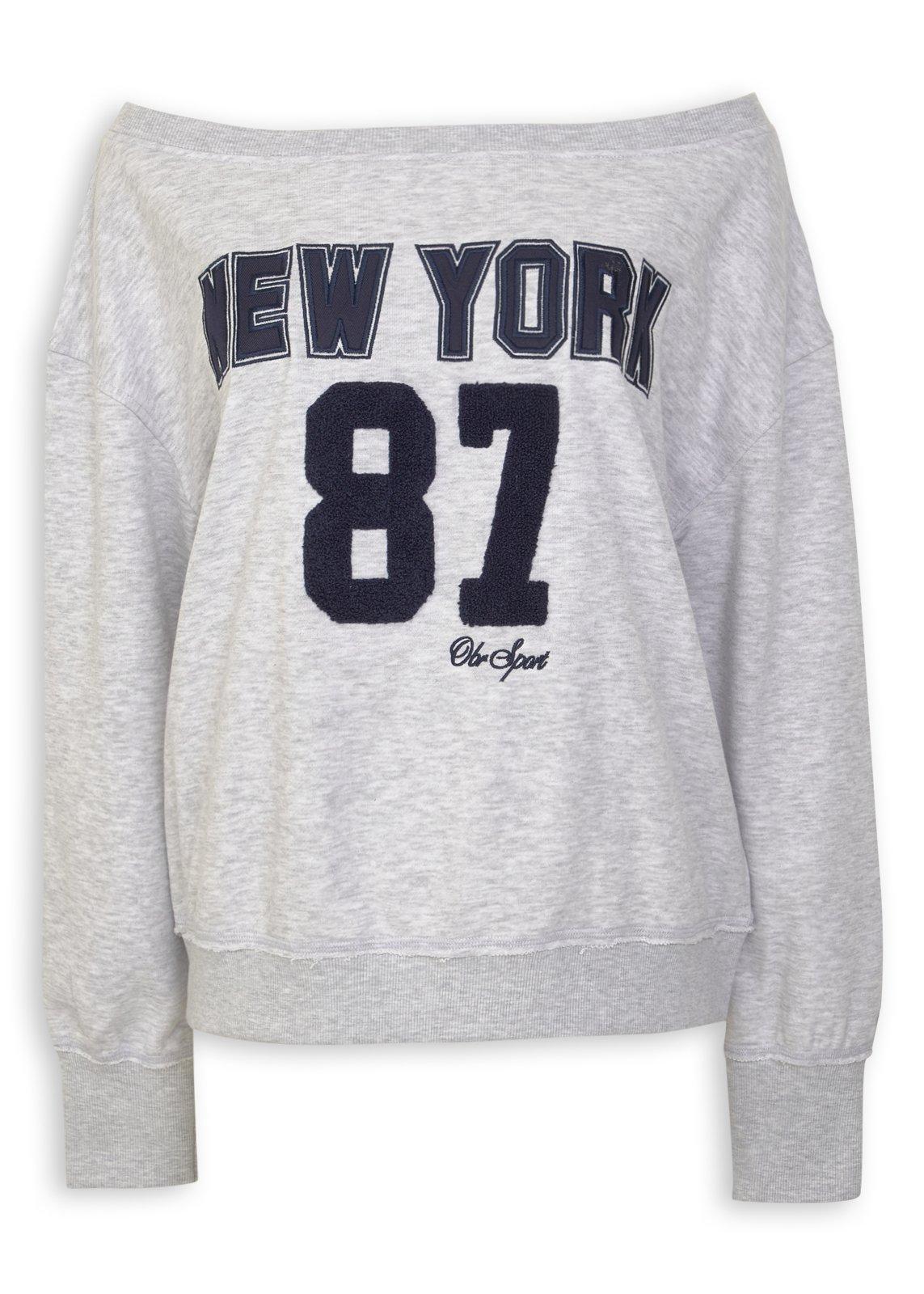 n.k atelier shoulder sweat shirts グレー Grey Off Shoulder Sweat Top (3258058) | OUTBACK RED Sport