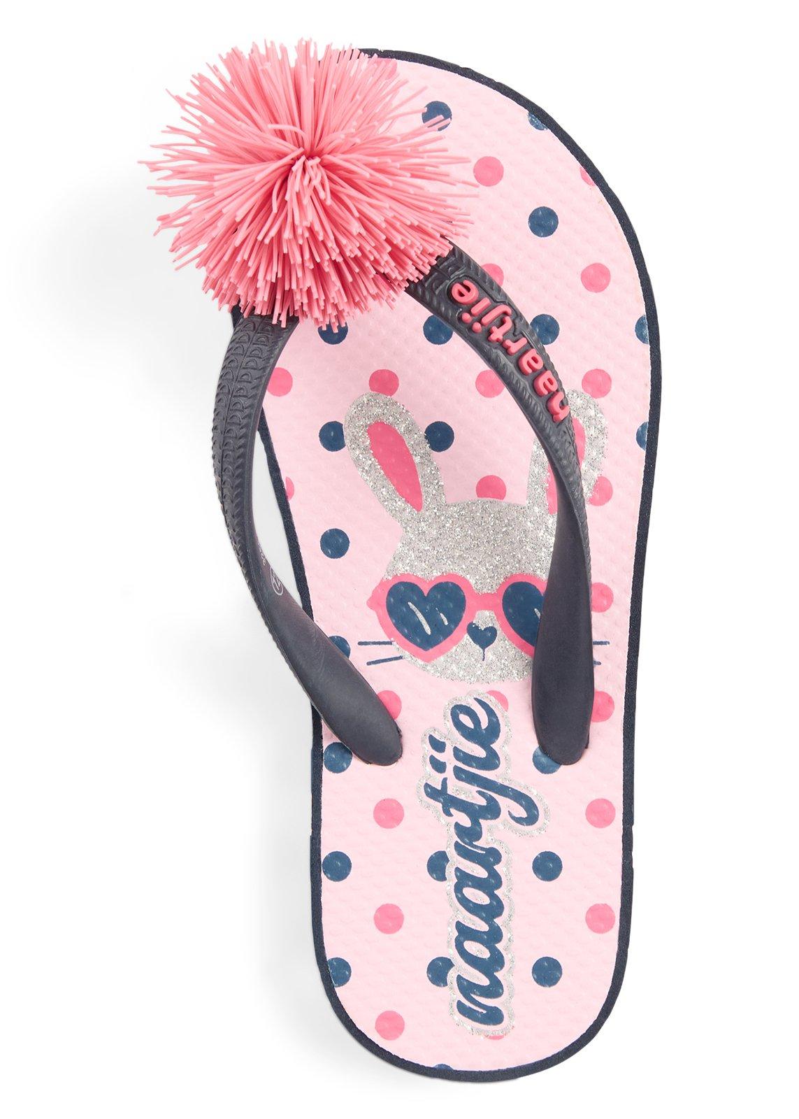 Girls Pink Flip Flops