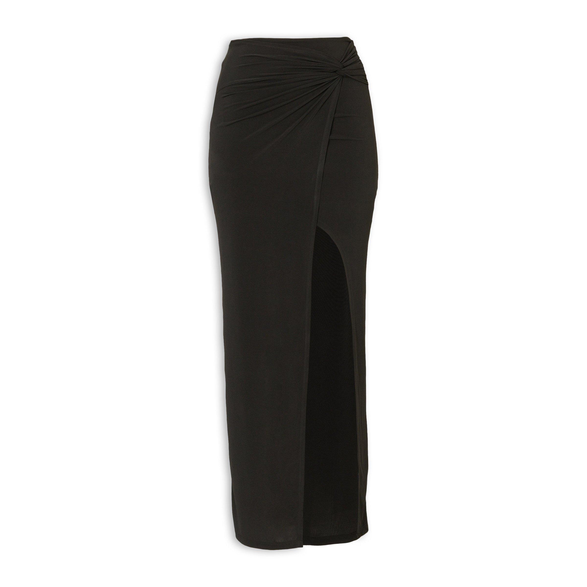 Black Knot Maxi Skirt (3258608) | Miss Friday