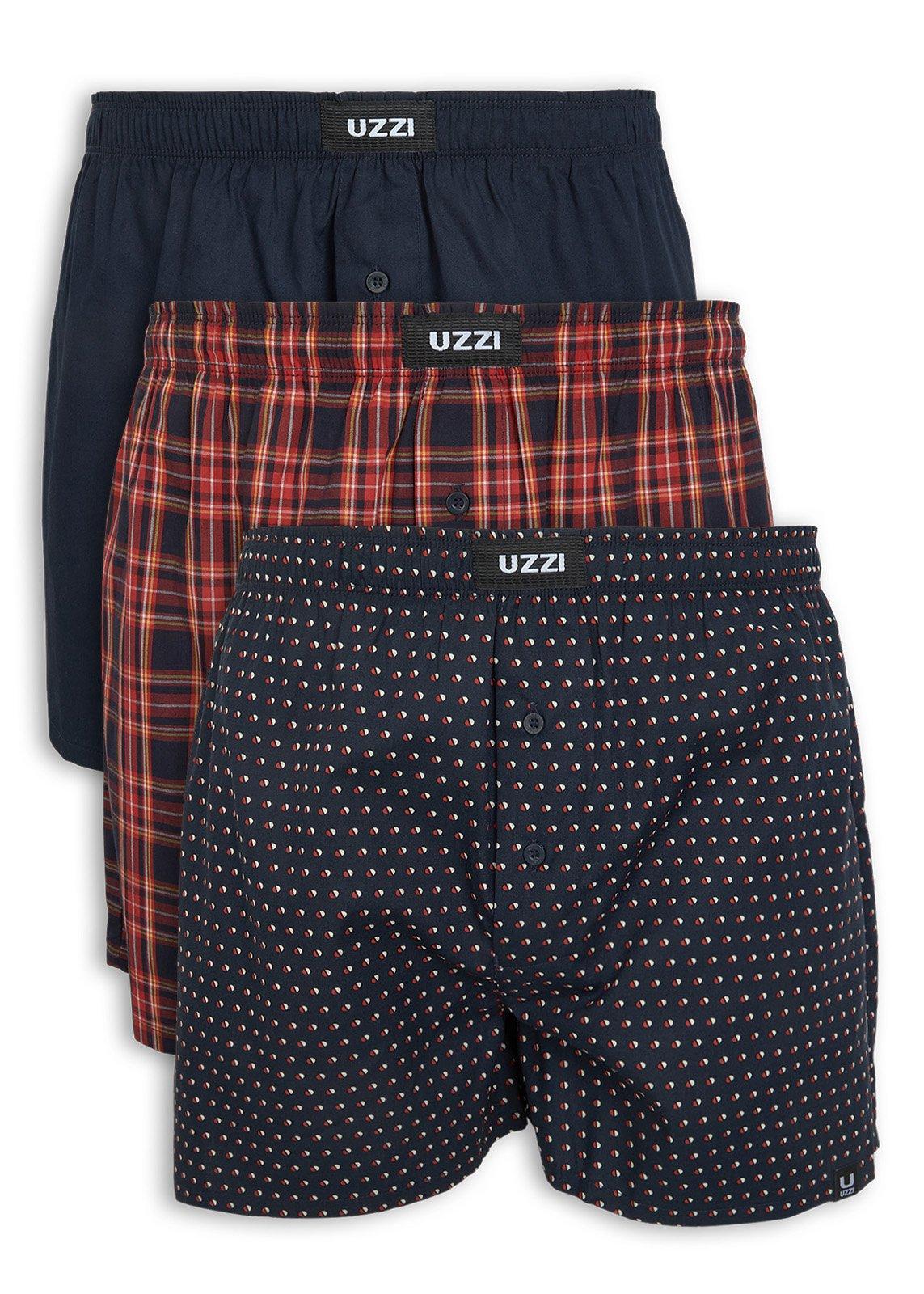 パンツ AMERI UND TWEED BOXER SHORTS 3-Pack Woven Boxer Shorts | Men's Underwear | Truworths
