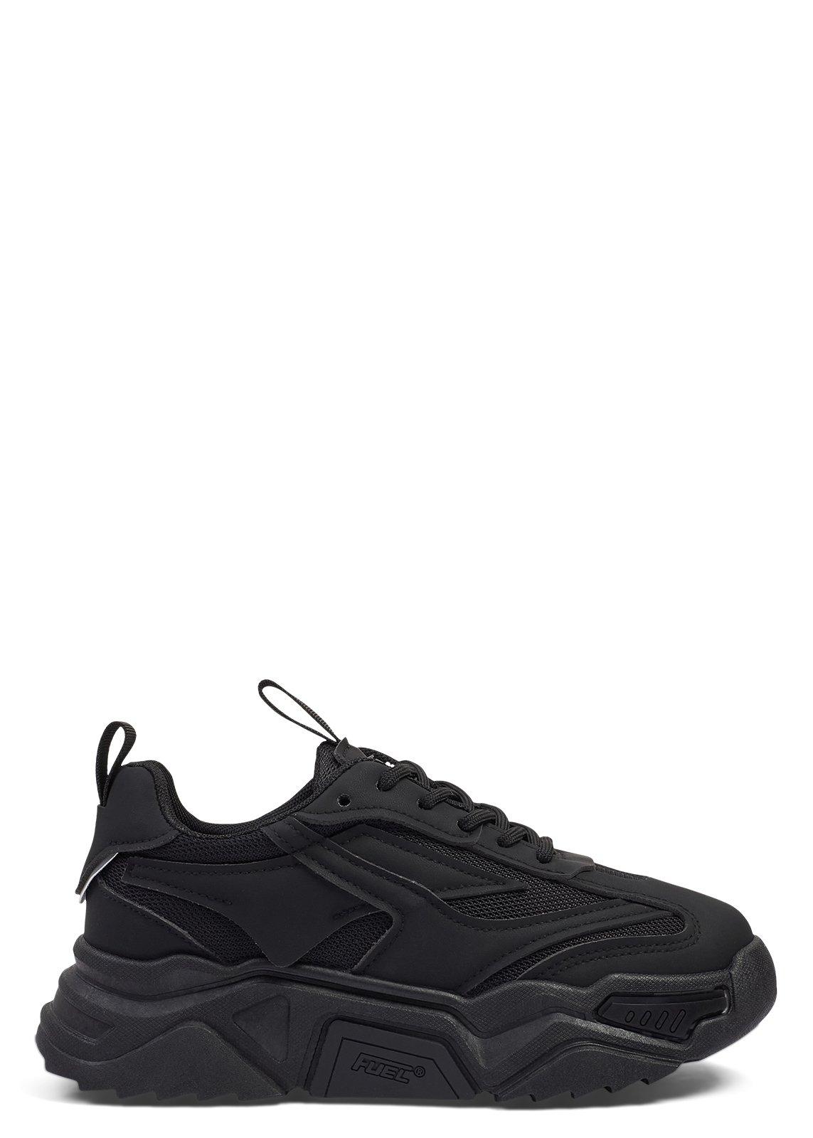 Black Chunky Platform Sneakers (3260170) | Fuel