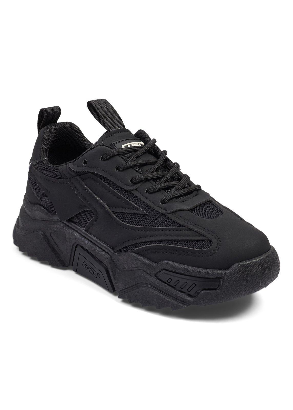  シューズフリークスパークMID ブラック GY0188 Black Chunky Platform Sneakers (3260170) | Fuel
